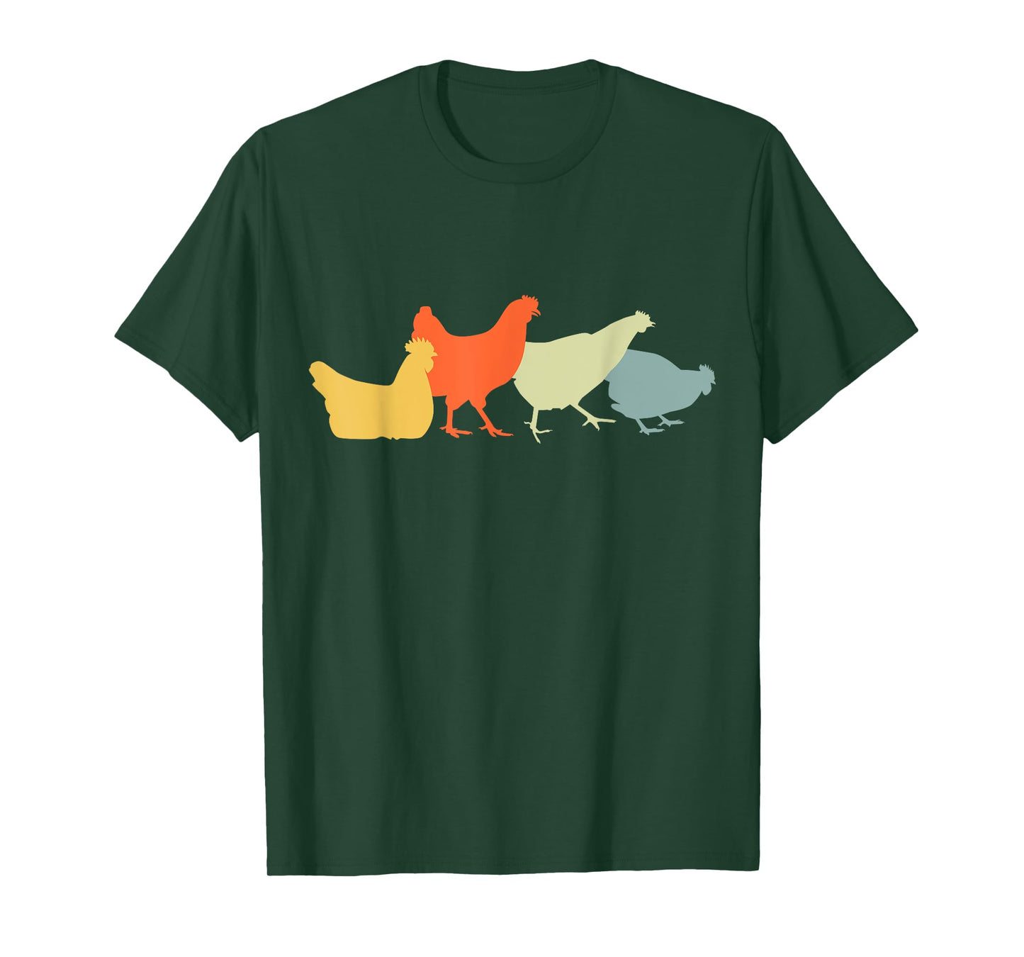 Retro Chickens T-Shirt