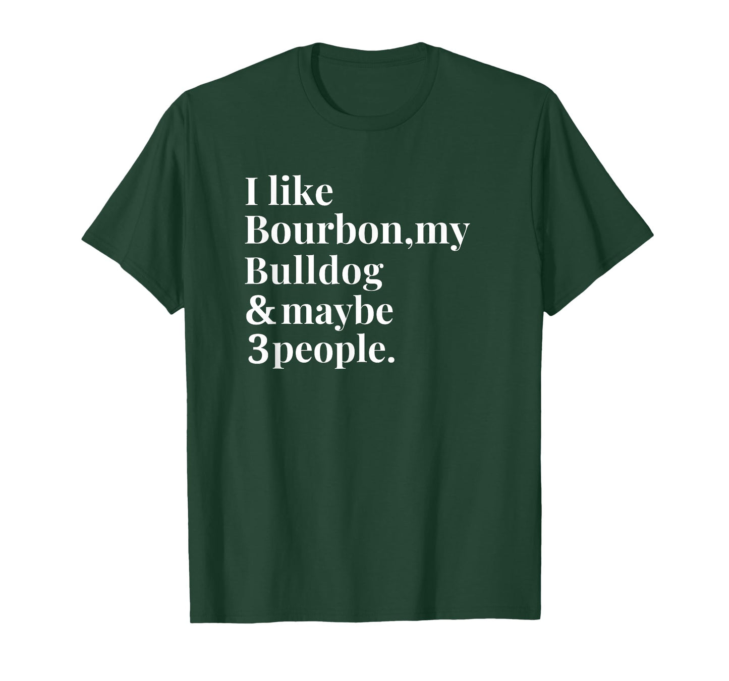 Bulldog Funny Dog Owner Bourbon Whiskey Lover Gift Men T-Shirt