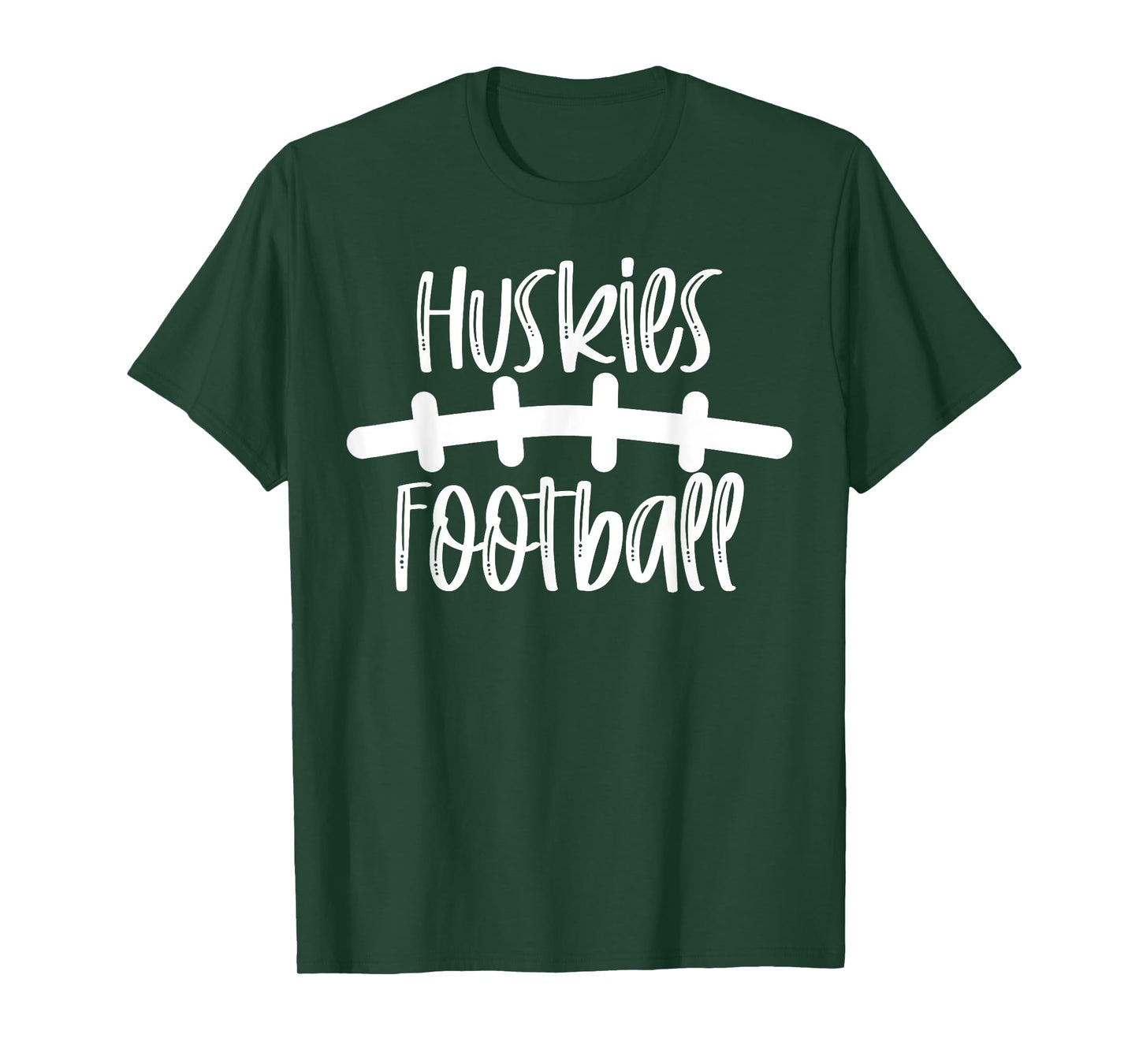 Huskies Football School Spirit Team Mascot Game Night T-Shirt