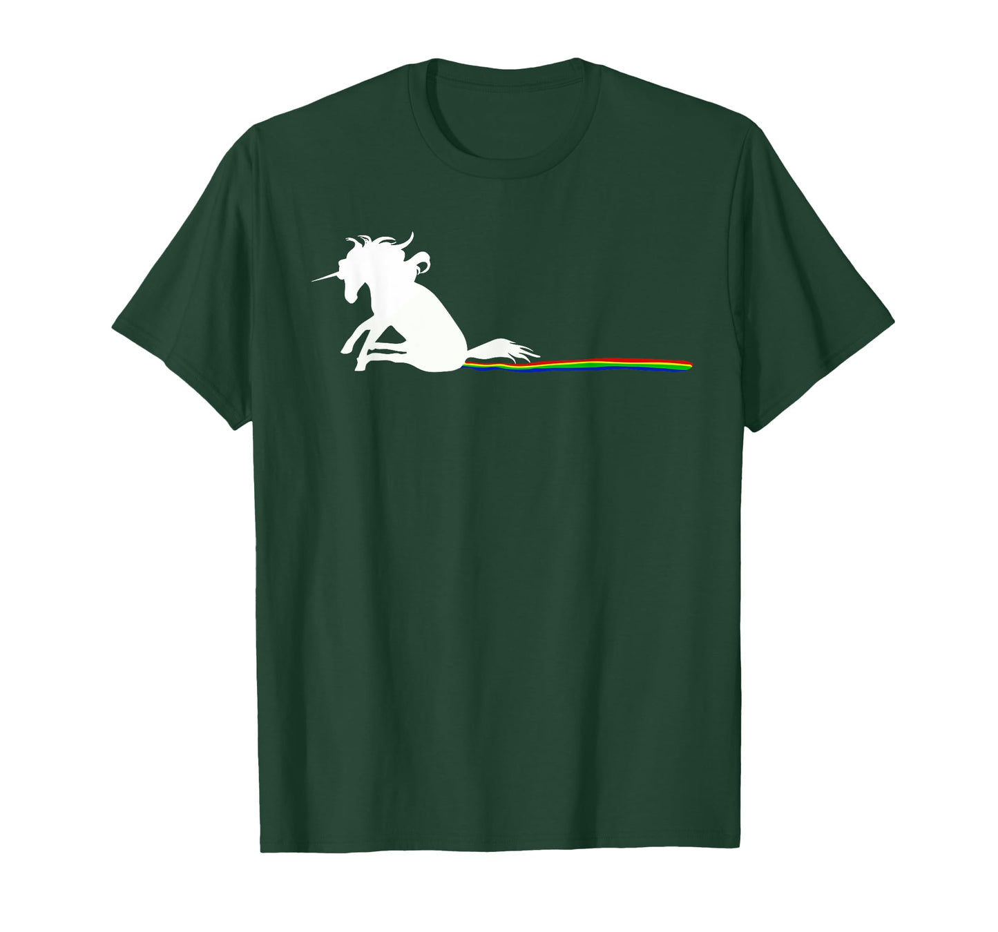 Unicorn Dragging Rainbows- Funny Adult T-Shirts Gifts T-Shirt