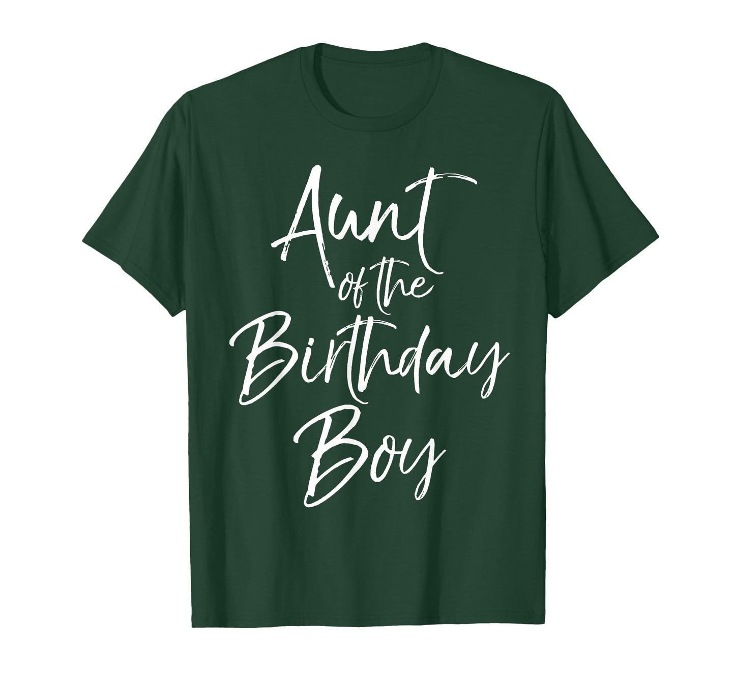 Aunt of the Birthday Boy Shirt for Women Auntie Party Tee T-Shirt