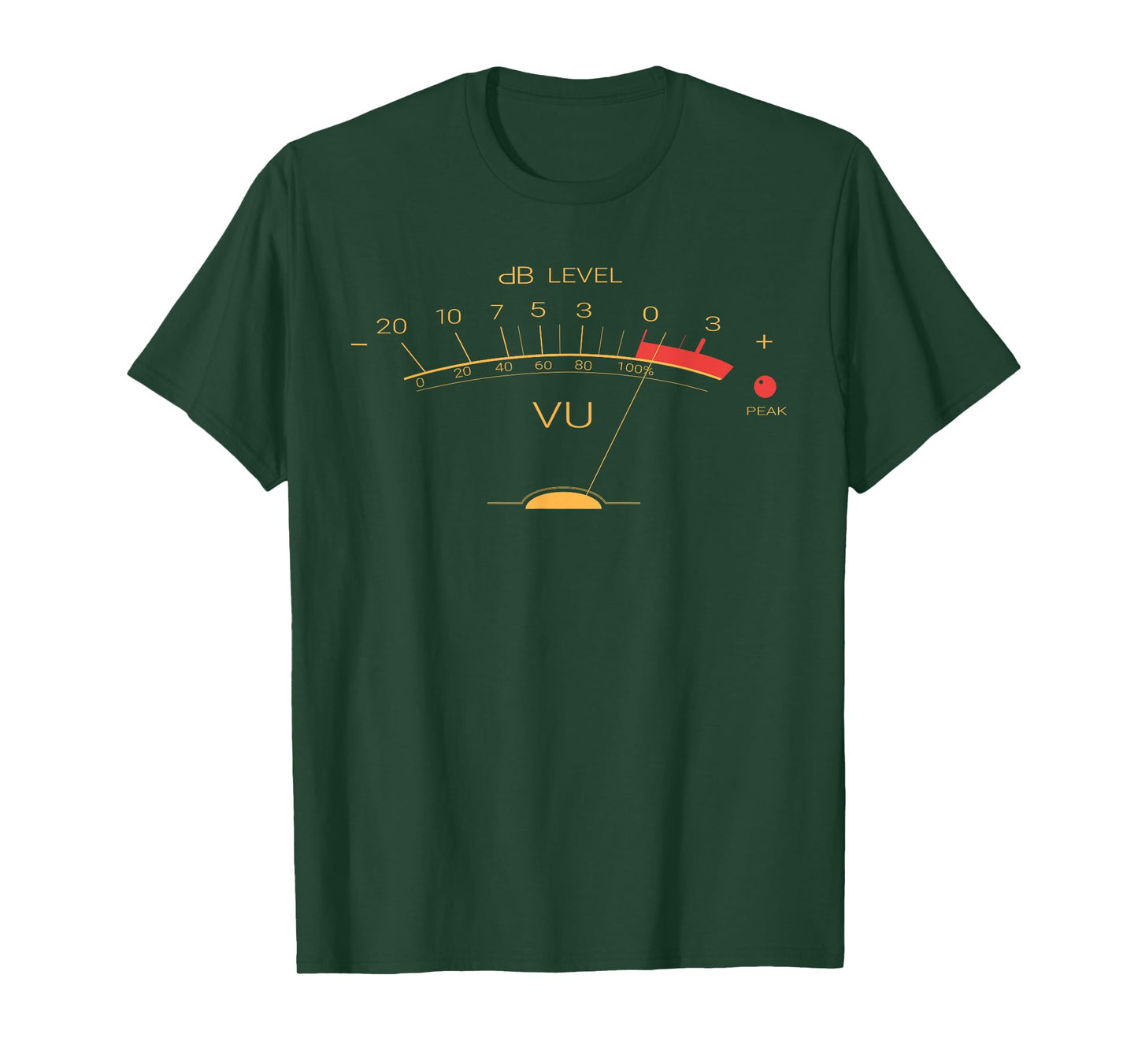 Volume VU Meter Tee T-Shirt