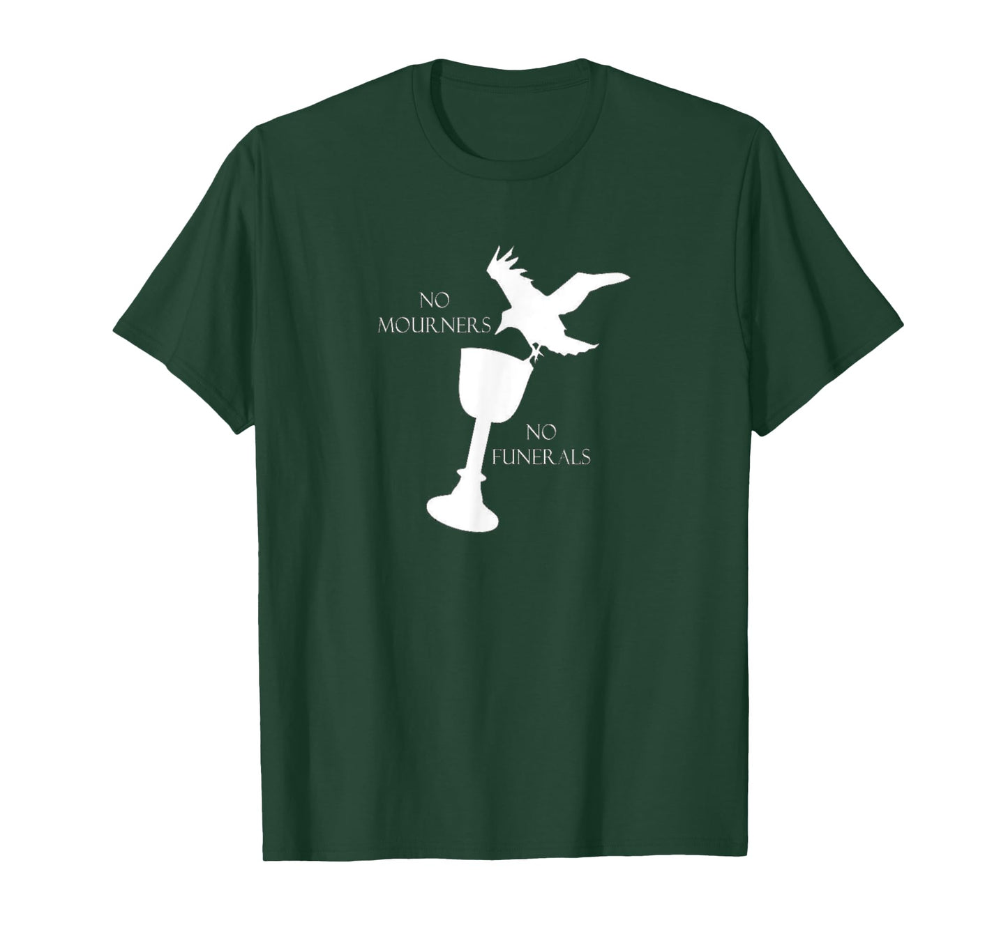 Bookworm No Mourners No Funerals Tshirt for book nerds T-Shirt