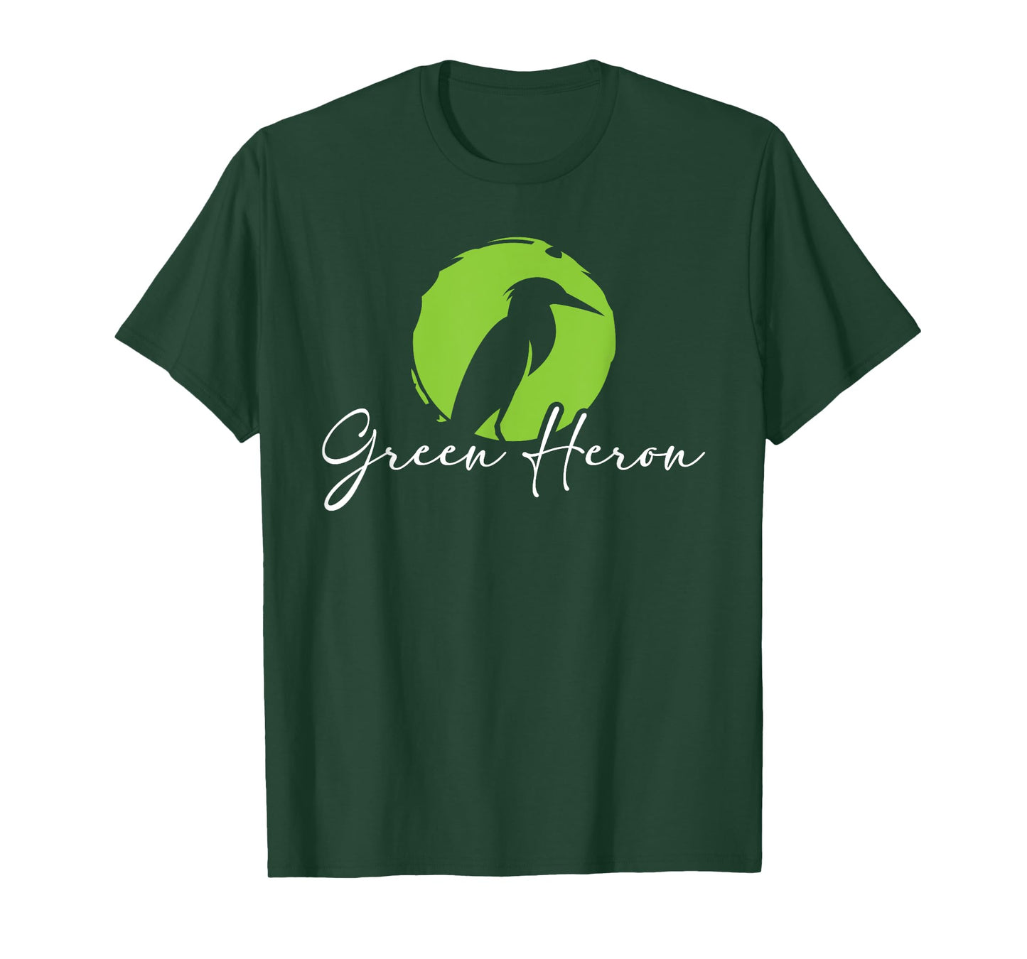 Green Heron - Bird Watching Birder Bird Watcher T-Shirt