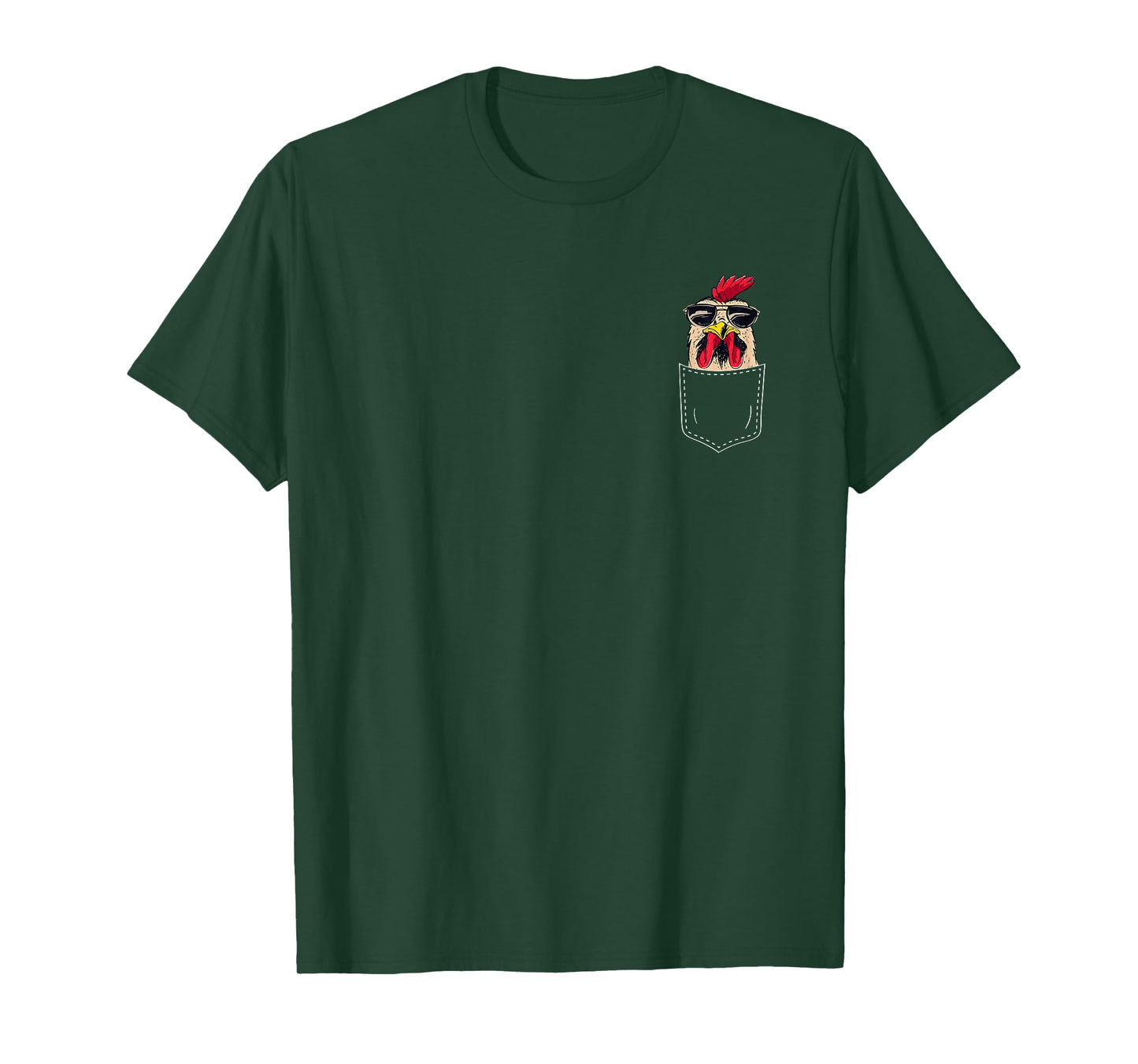 Pocket Chicken Whisperer Cute Poultry Farm Animal Farmer T-Shirt