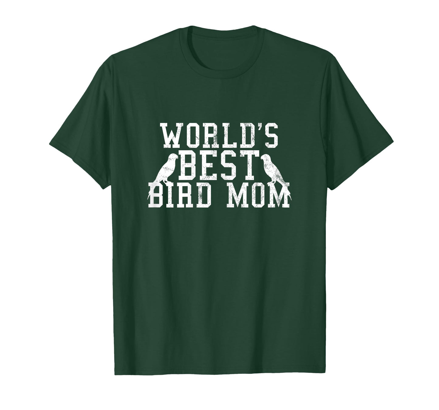 Bird Mom T-Shirt - Funny Bird Lover Parrot Shirt Gift T-Shirt