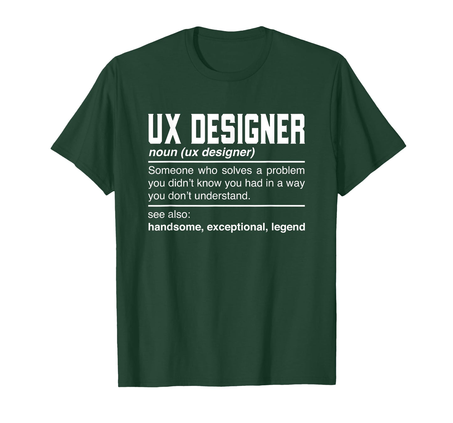 Ux Designer Definition Design - Interaction Designers Noun T-Shirt