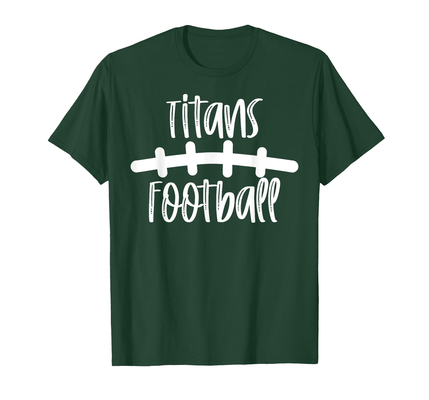Titans Football School Spirit Team Mascot Game Night T-Shirt