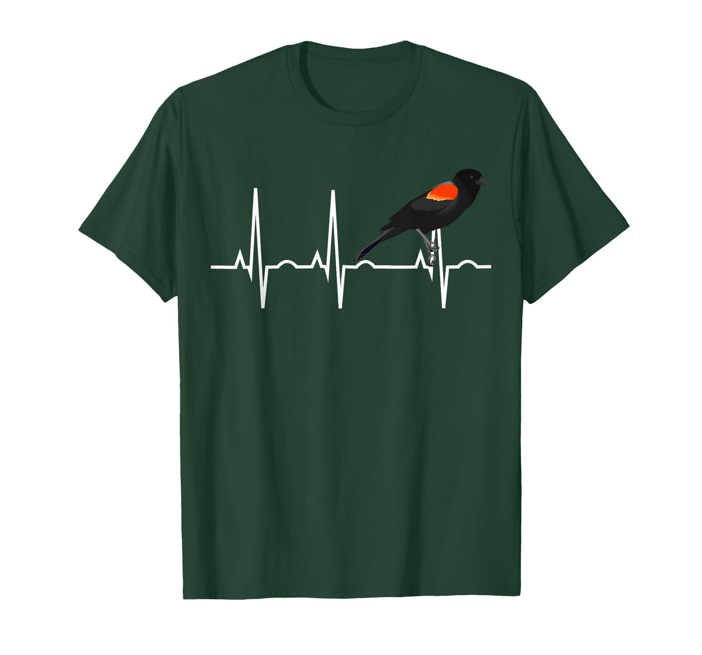 Red Winged Blackbird Shirt - Best Bird Lover Gift Tee T-Shirt