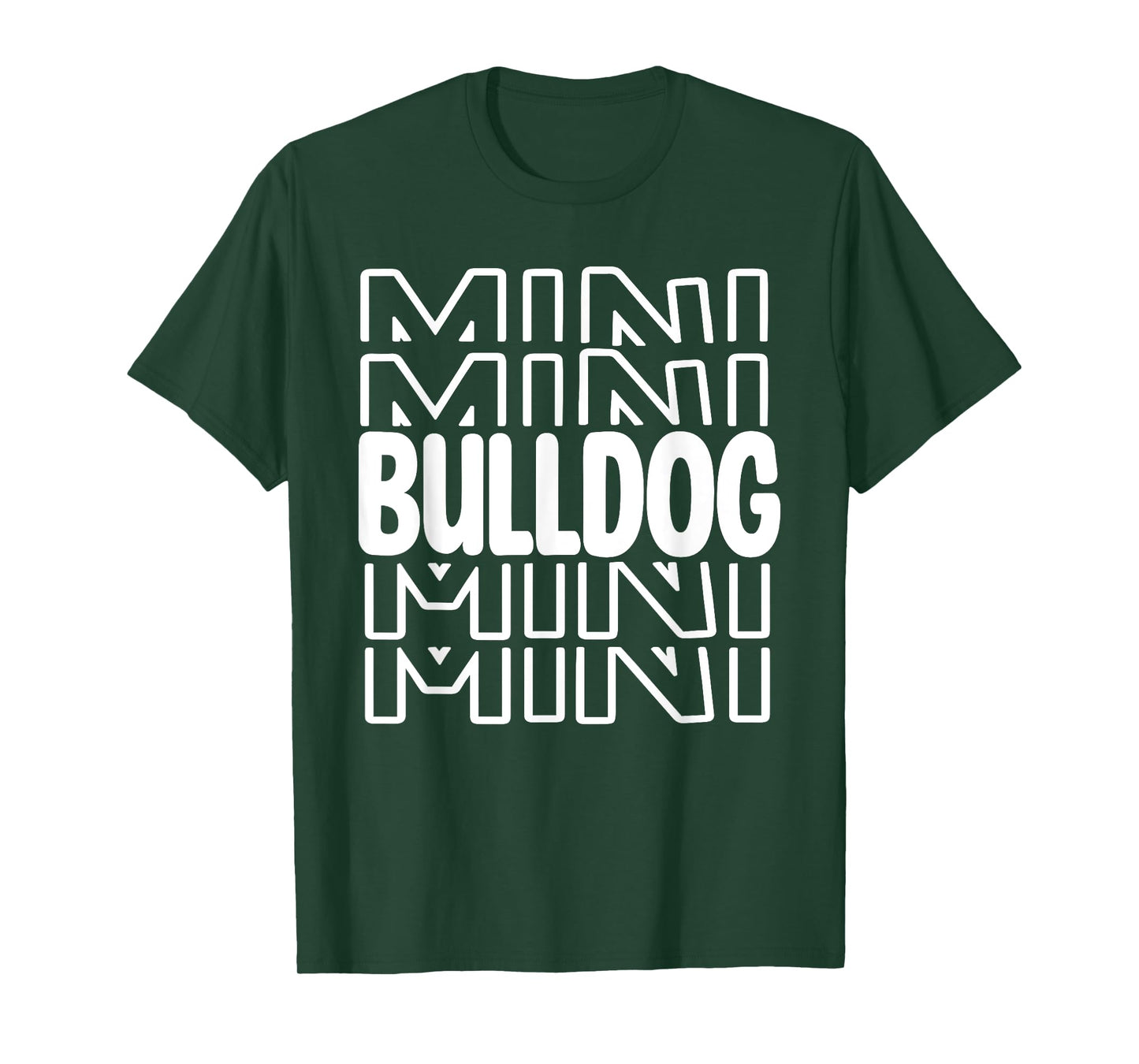 Bulldog Mini Mascot Matching Family School Spirit Team Shirt T-Shirt