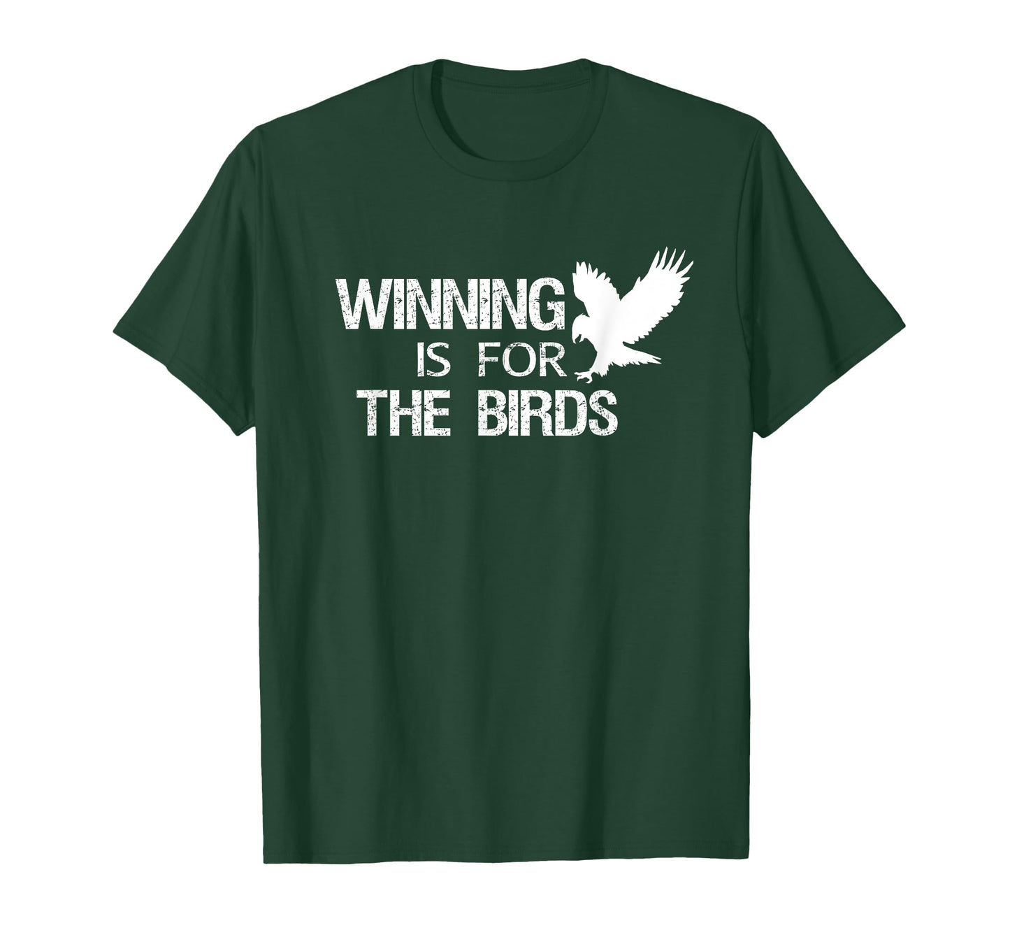 Eagle Mascot Shirt Winning is for the Birds T-Shirt