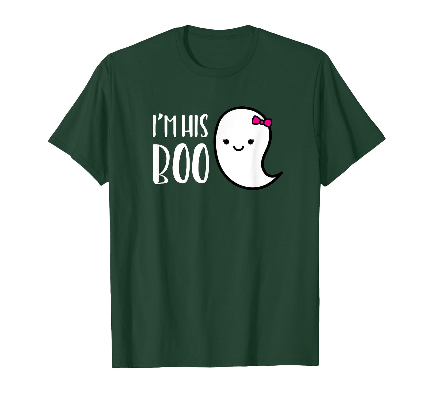 MATCHING SET I'm His or Her Boo Halloween Ghost Couple Shirt T-Shirt