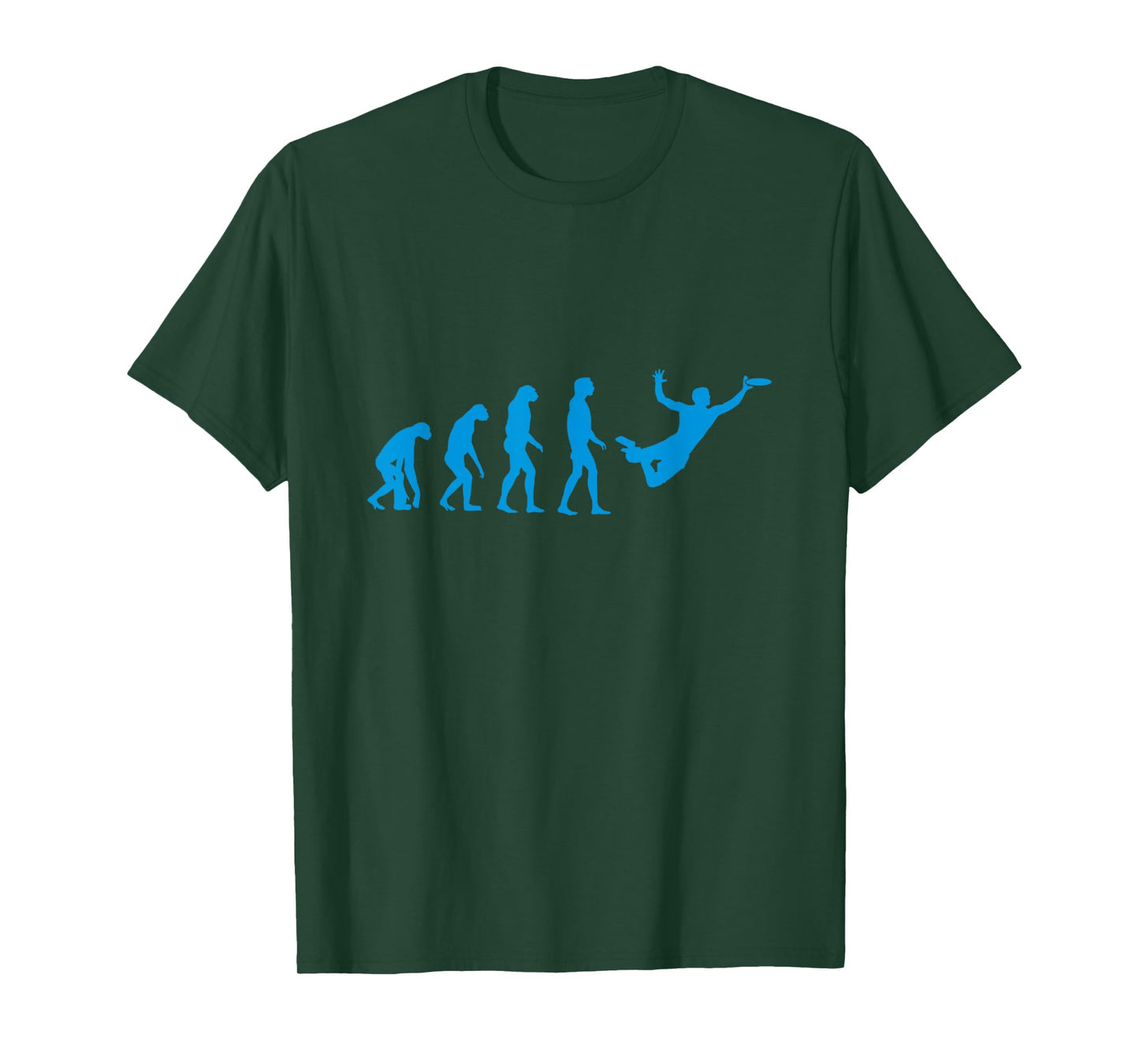 Evolution Of Man Ultimate Frisbee Shirt T-Shirt