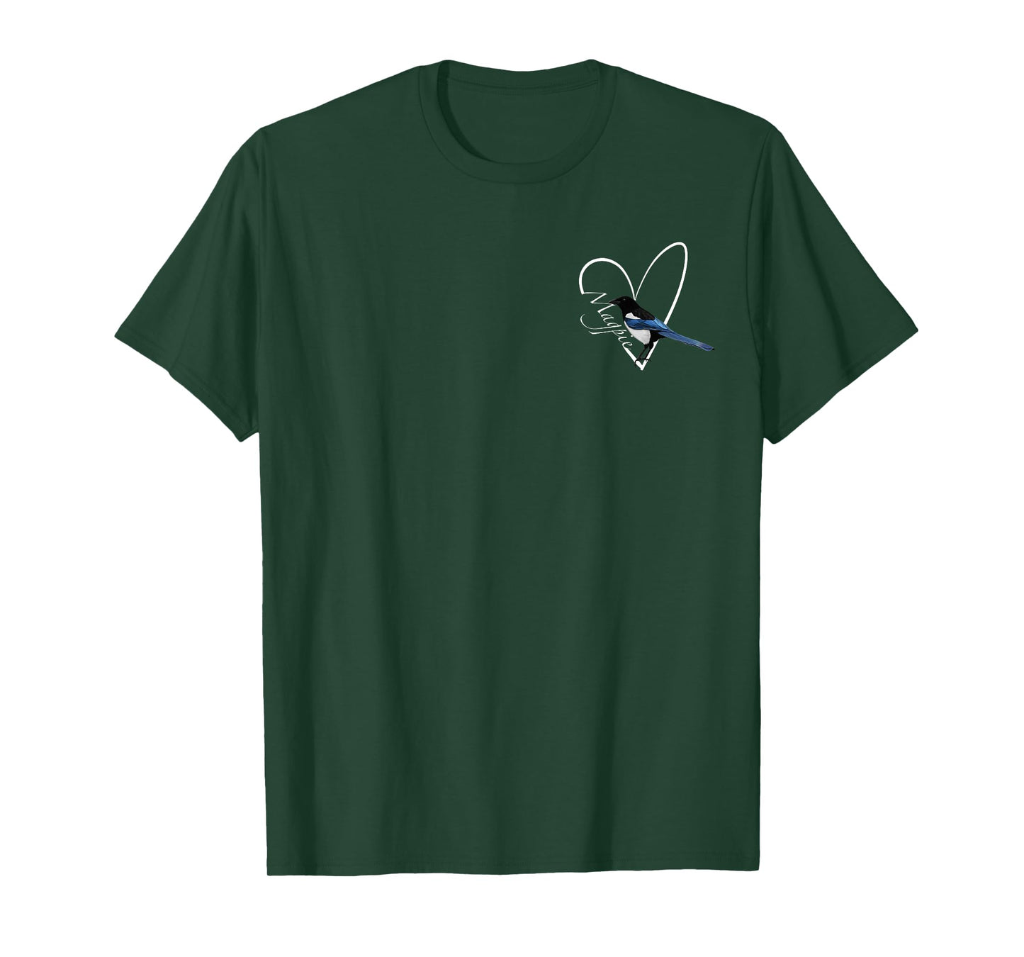 Magpie Bird Birdlover Birdwatcher Animal Biologist T-Shirt