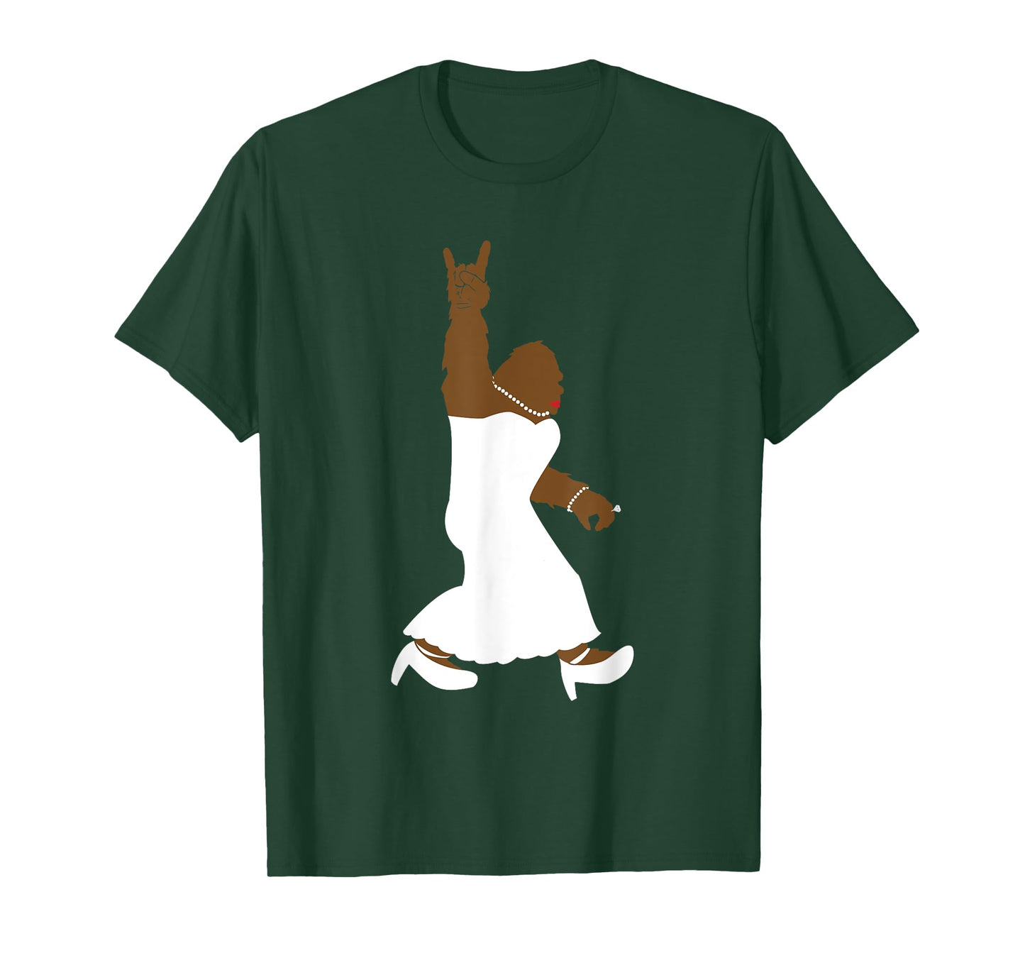 Bigfoot Rock and Roll Bachelorette Party Gift for Bride T-Shirt