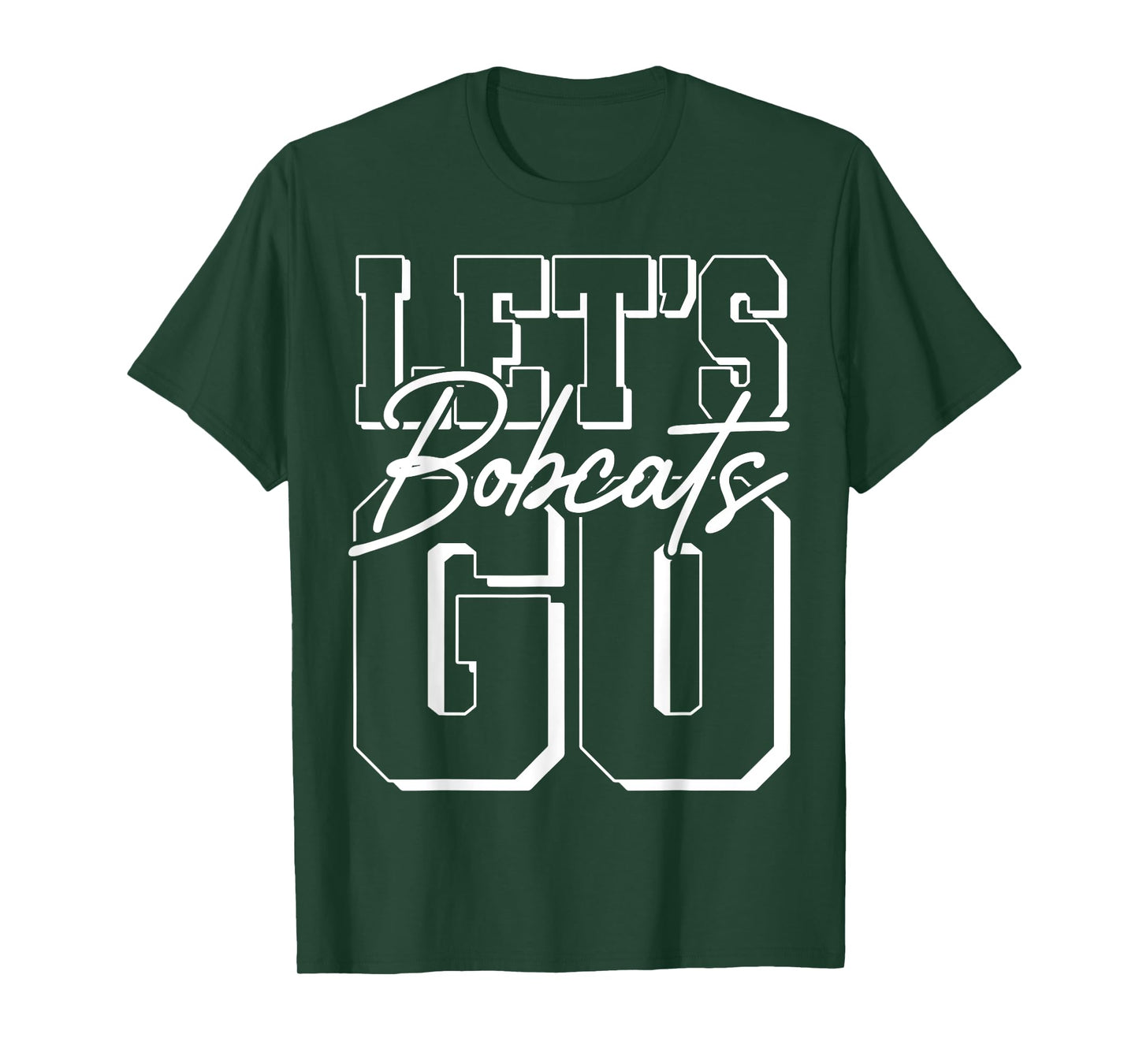 Let's Go Bobcats Back to School Spirit T-Shirt