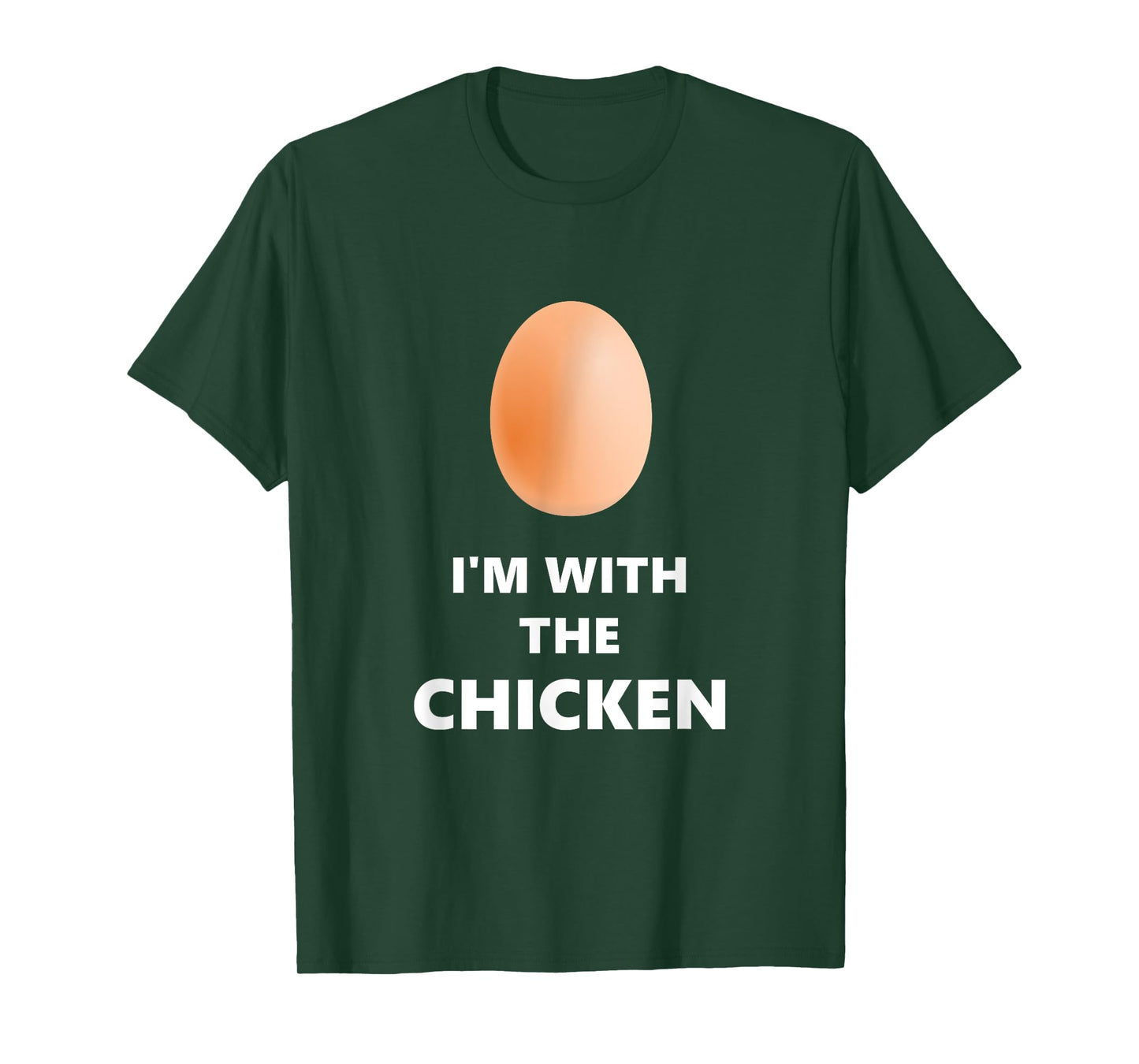 Fun I'm With The Chicken Egg Halloween Costume T-Shirt