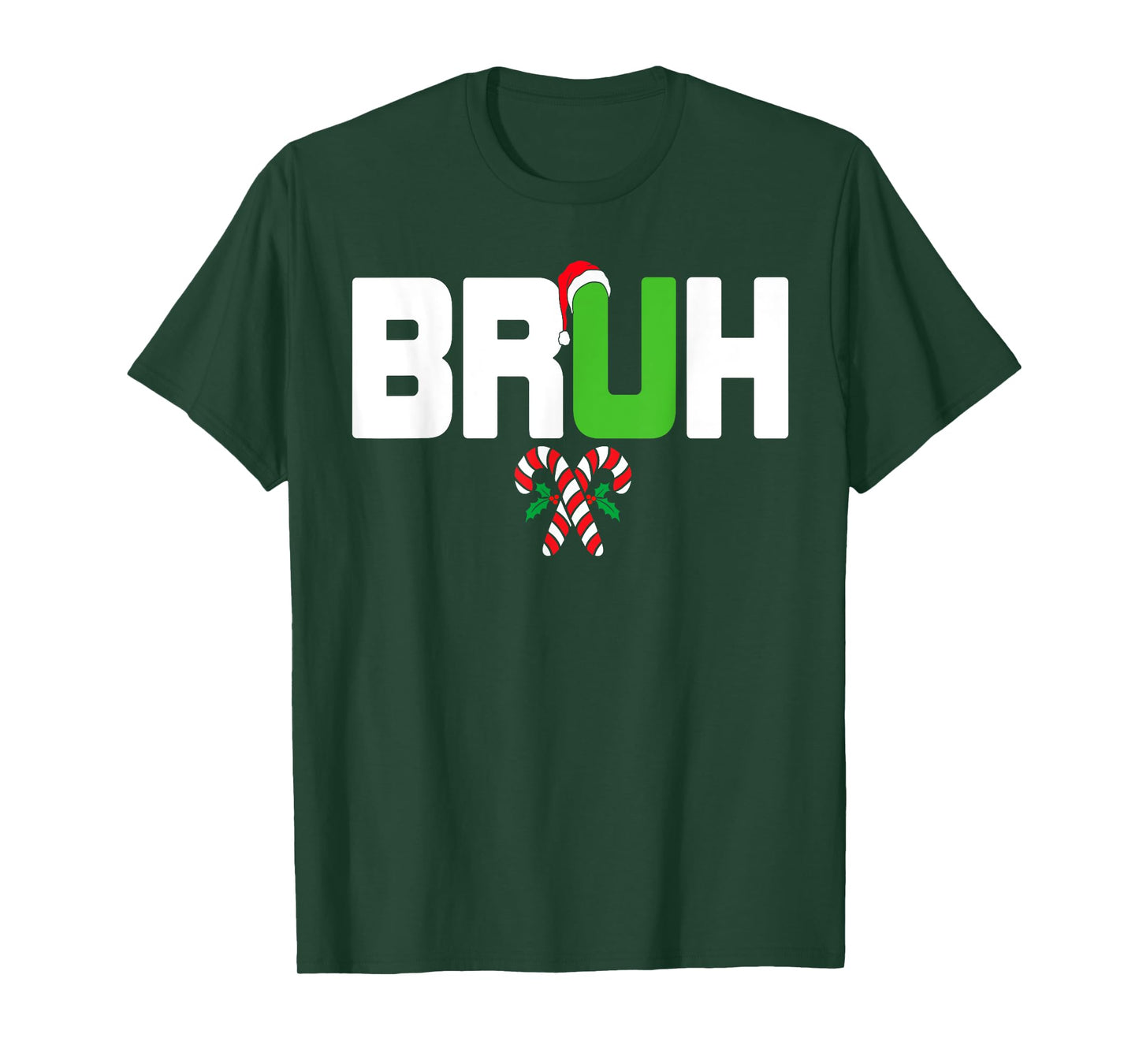 Bruh Kids Teens Girls Boys Funny Christmas T-Shirt