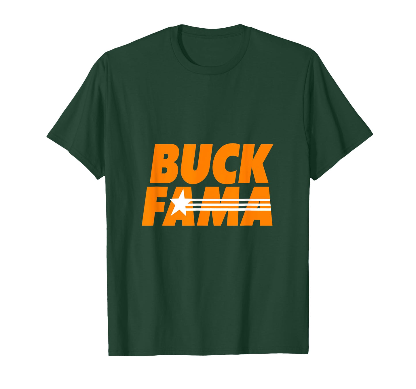 Buck Fama Team Spirit Cheer Football Fan Rivalry Sports T-Shirt