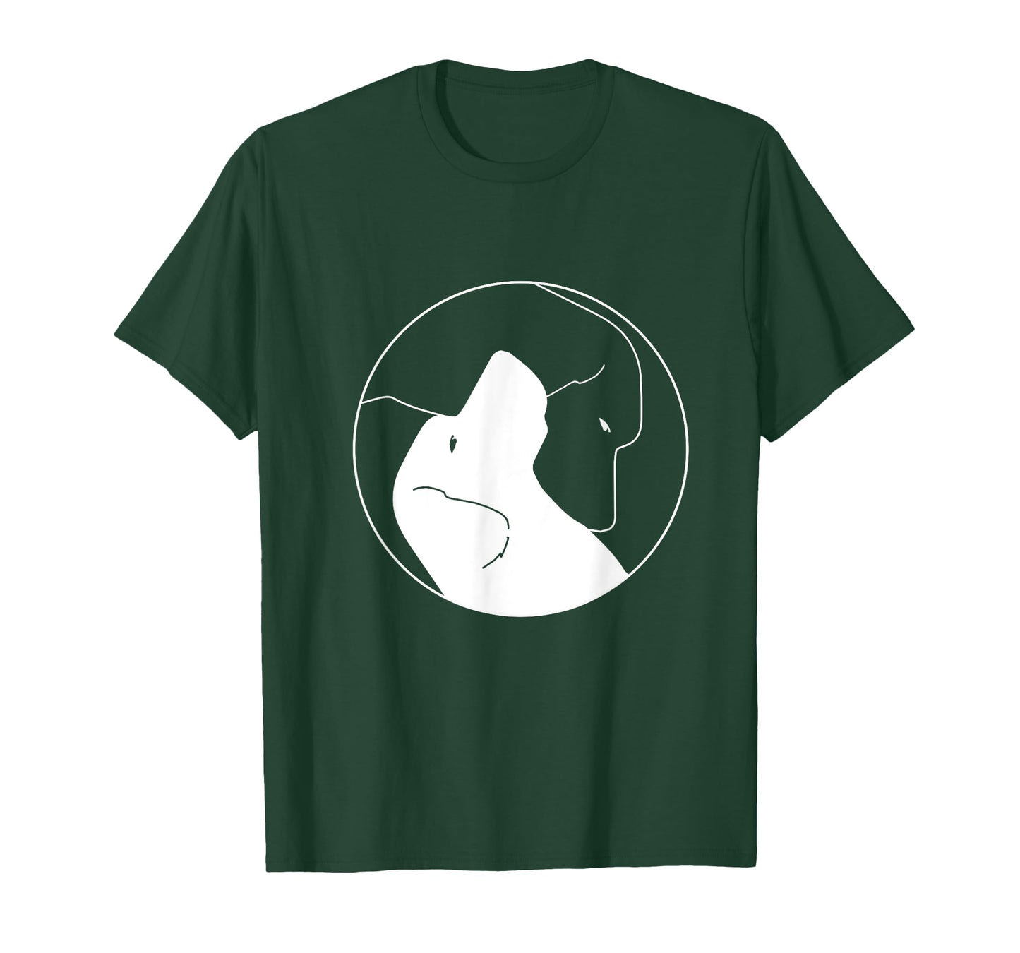 Labrador Yin Yang Dog Lover Labrador Graphic T-Shirt