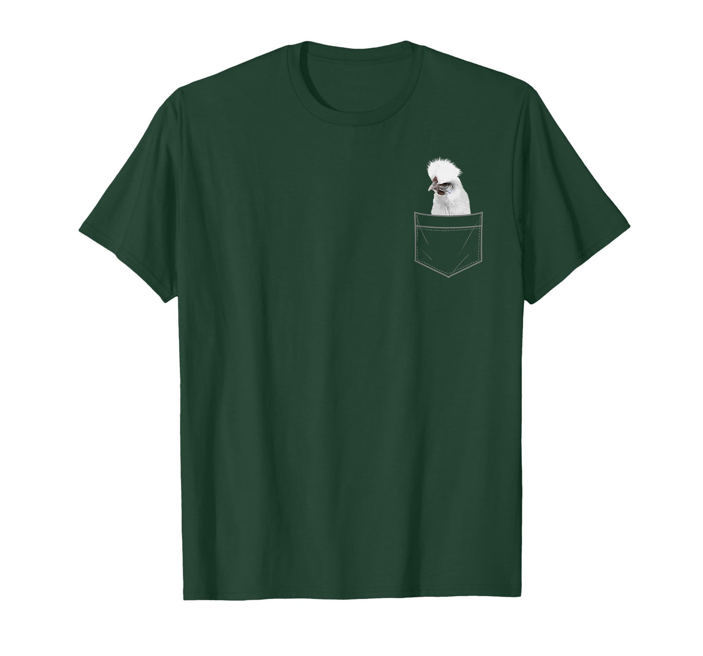 Cool Silkie Chicken Art For Men Women Silkie Chicken Lover T-Shirt
