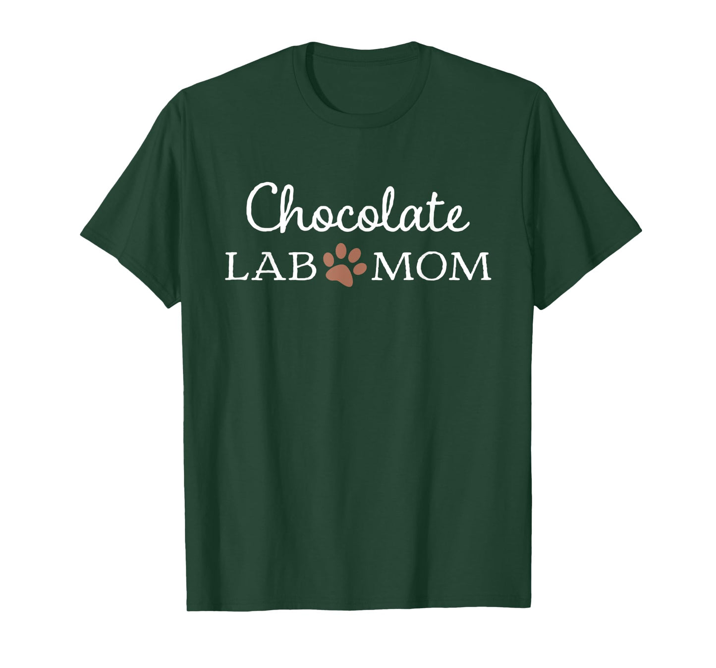 Funny Chocolate Lab Mom Women Labrador Retriever Mama T-Shirt