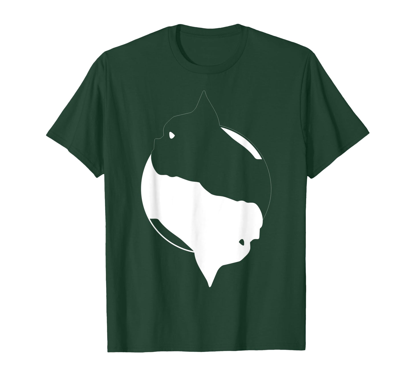 Yin Yang French Bulldog Funny Frenchie Symbol Meditation T-Shirt