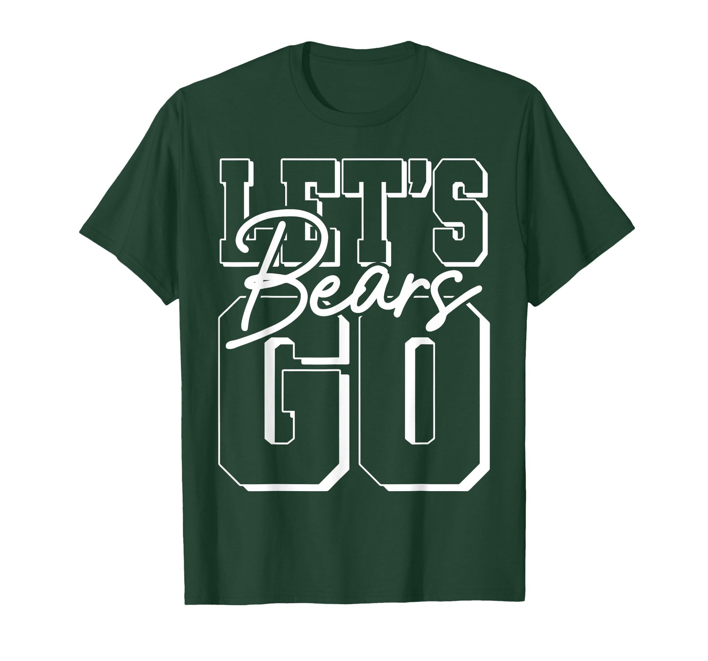 Let's Go Bears Back to School Spirit T-Shirt