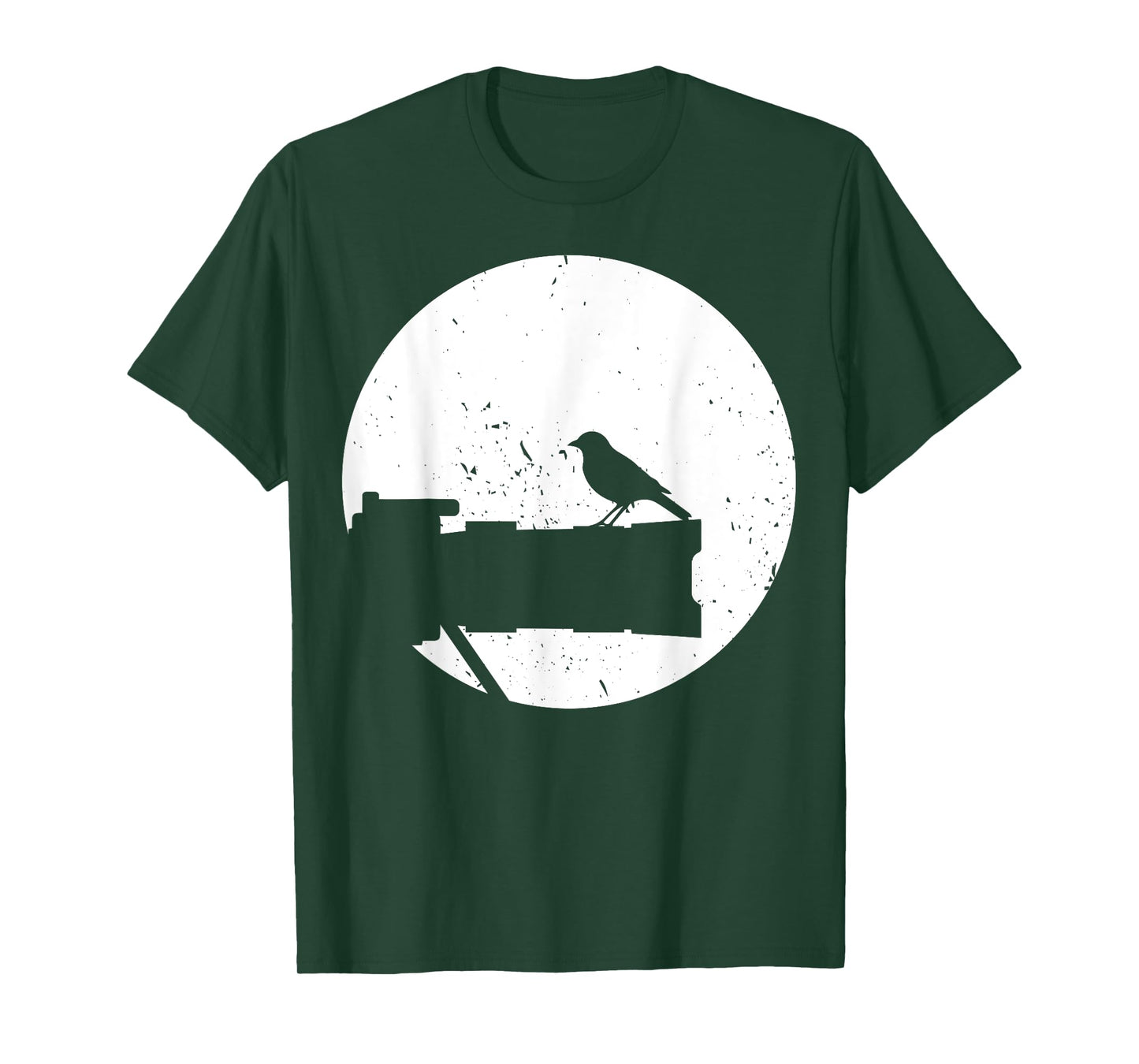 Nature Photography - Long Lens - Bird On Camera Photographer T-Shirt