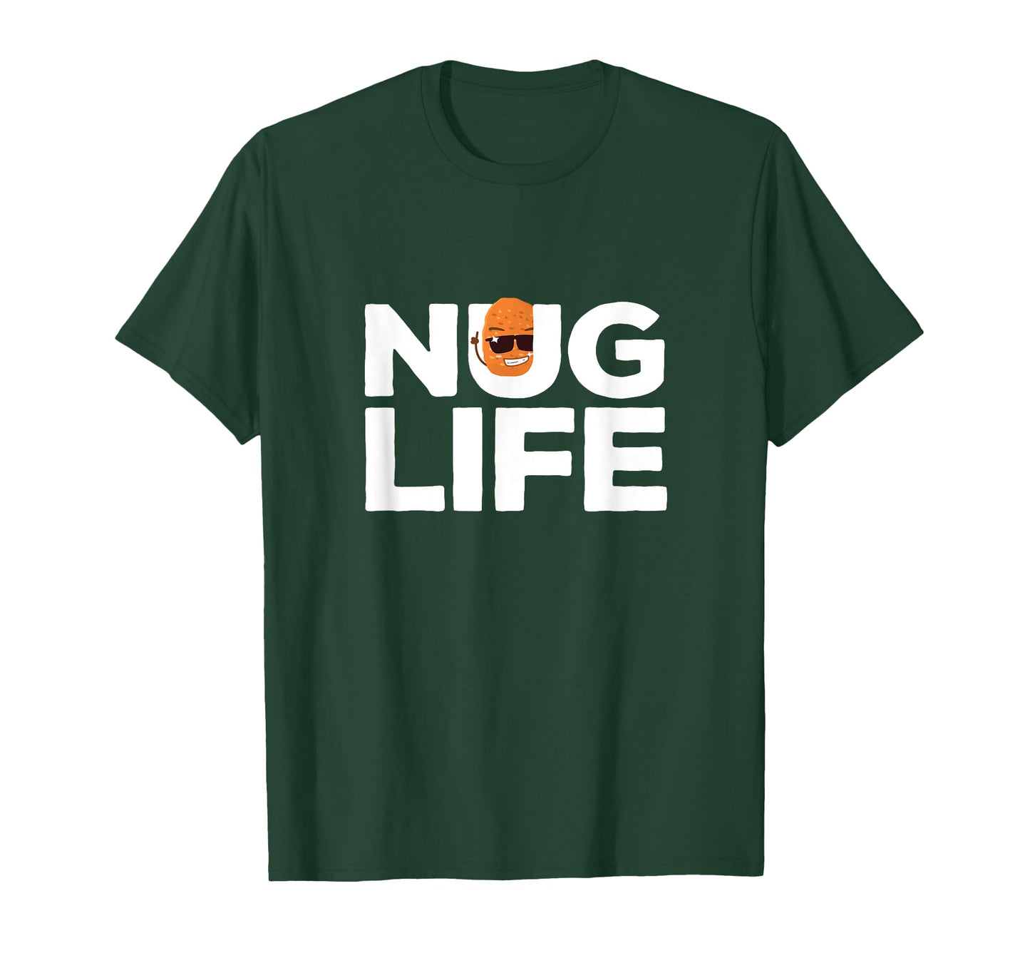 Nug Life Kawaii Chicken Nugget Hilarious Character T-Shirt