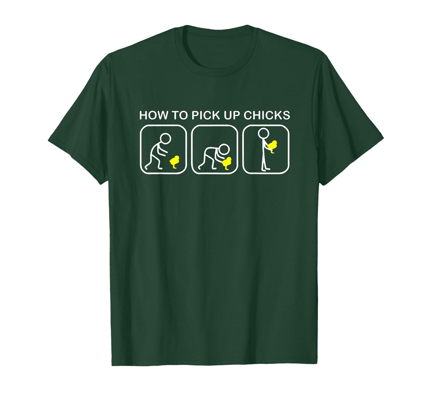 How To Pick Up Chicks Funny Chicken T-Shirt