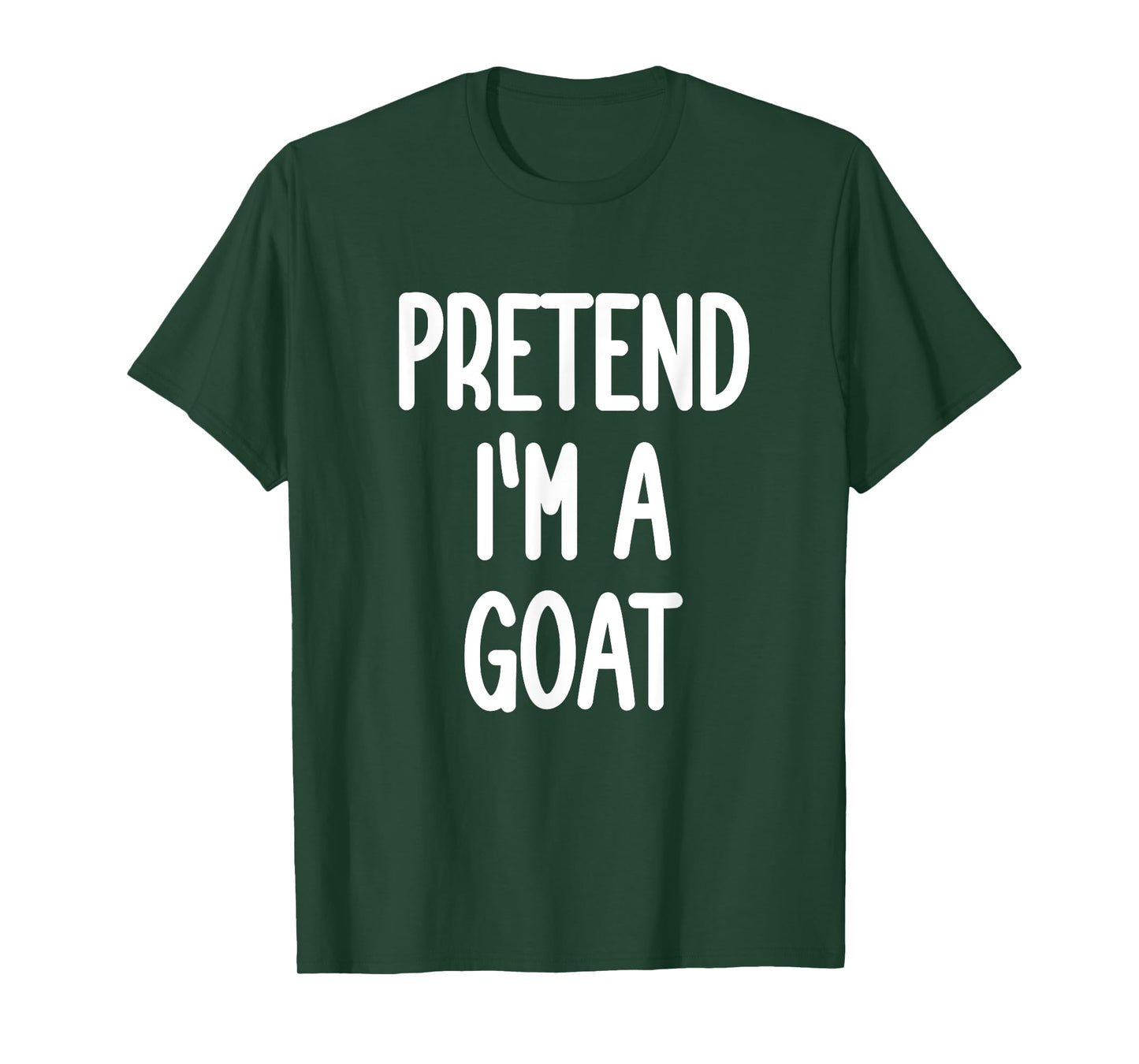 Pretend I'm A Goat Costume T-Shirt