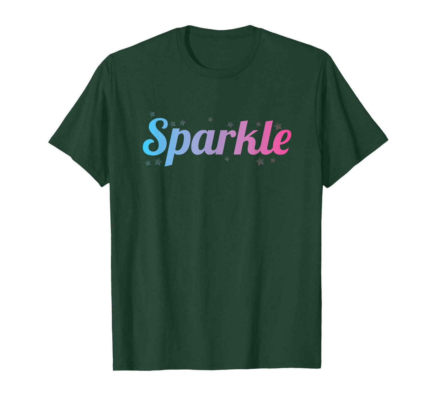 Rainbow Sparkle Glitter Event Walk Run T-shirt