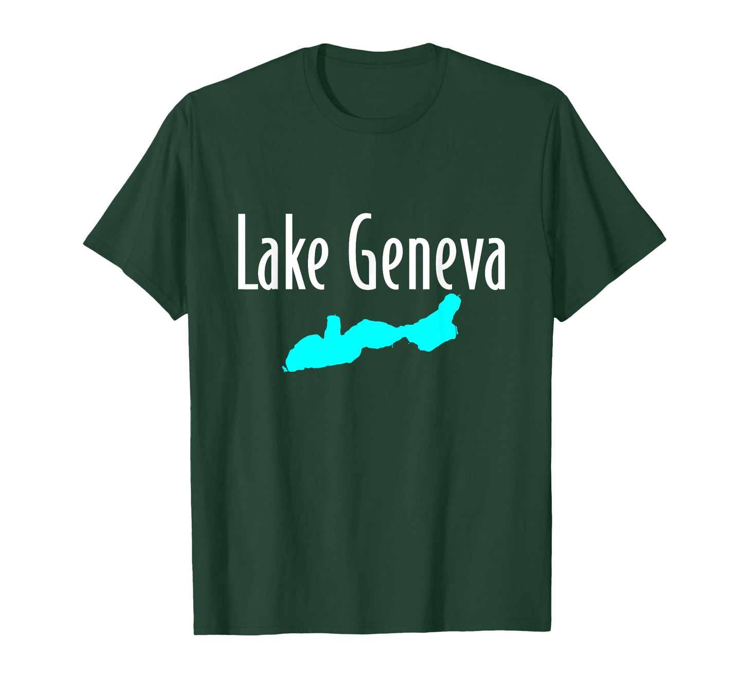 Minimalist Lake Geneva - Wisconsin T-Shirt