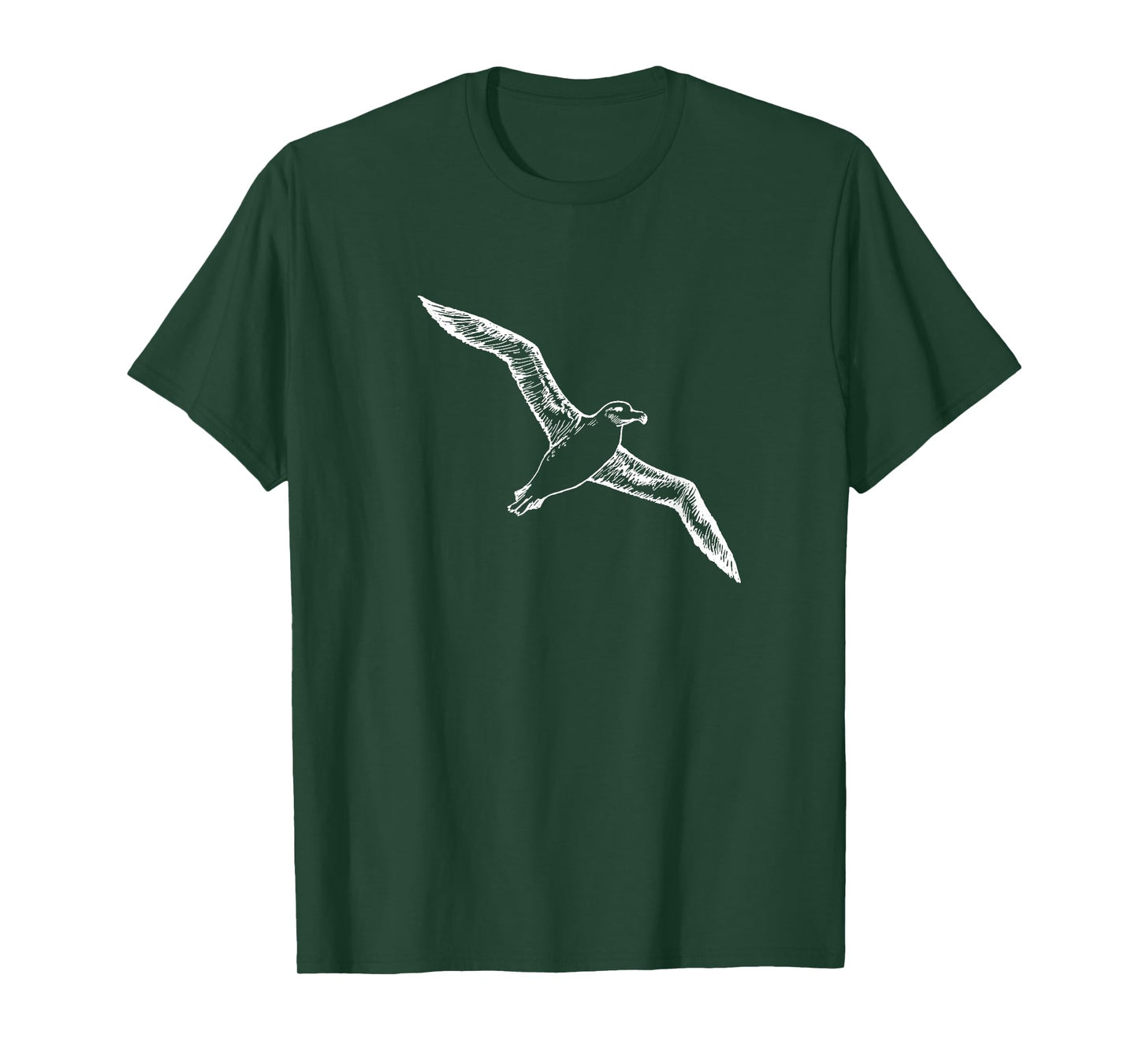 Flying Albatross Bird Design Gift for Bird Lover Men Women T-Shirt