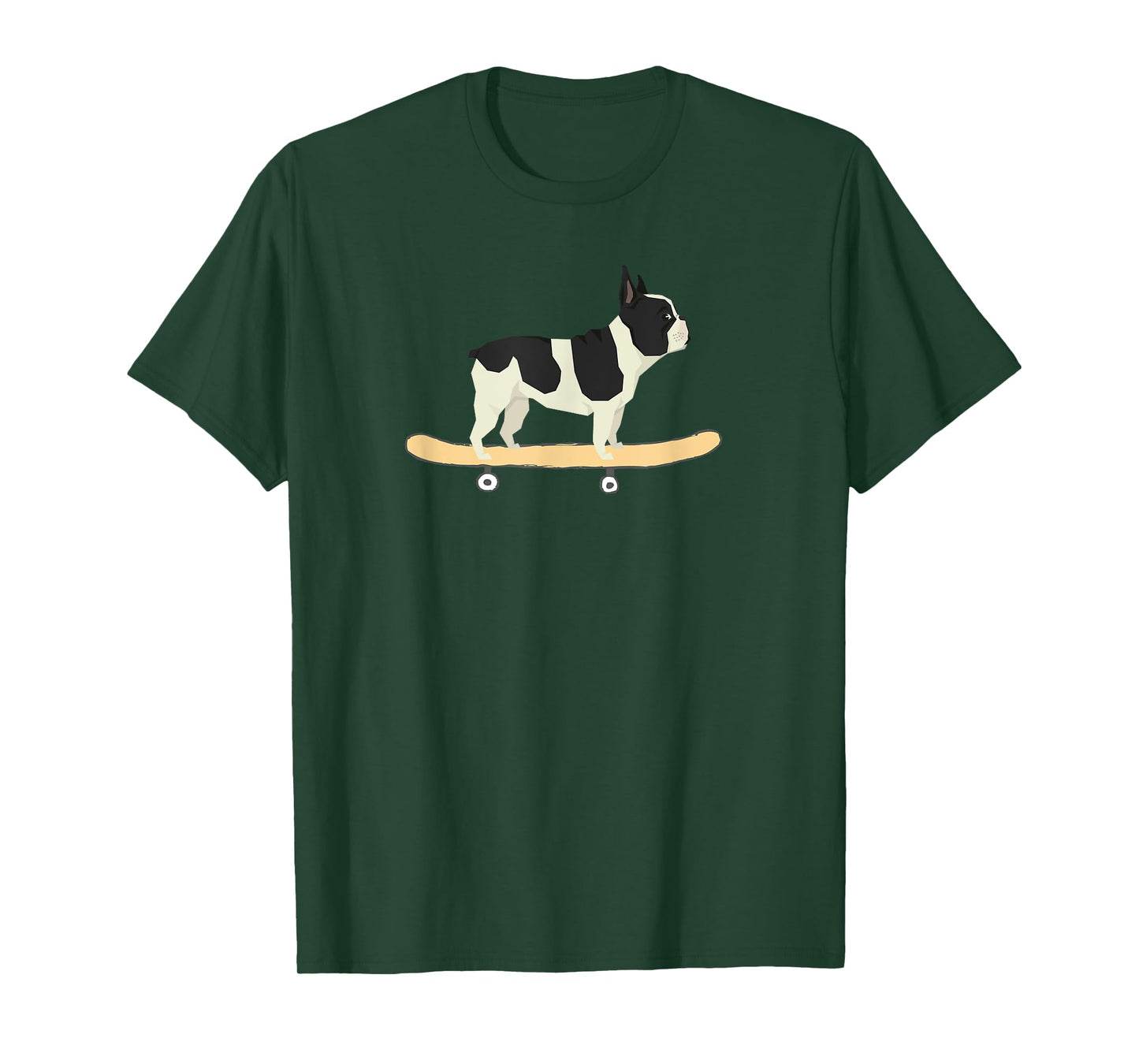 Funny Skateboarding French Bulldog Puppy Gift T-Shirt