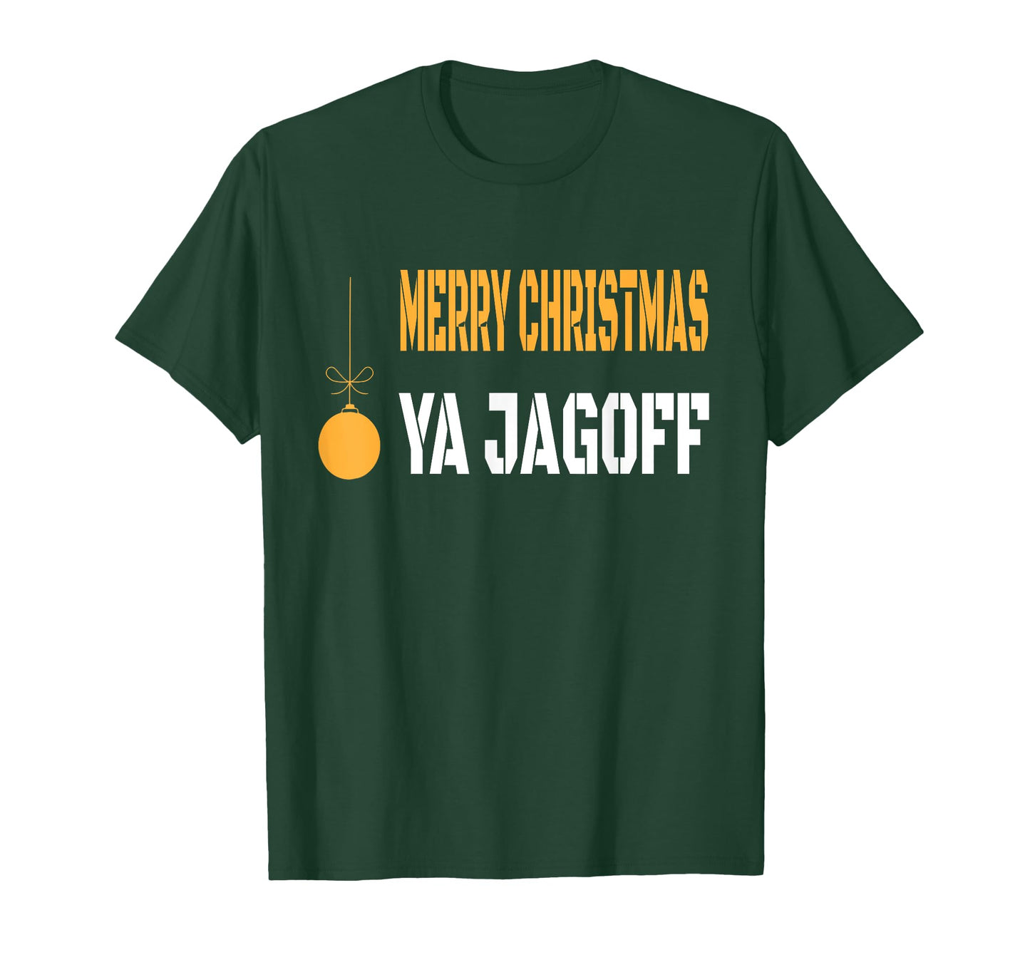 Pittsburgh Yinzer T Shirt Merry Christmas Ya Jag off Gift T-Shirt