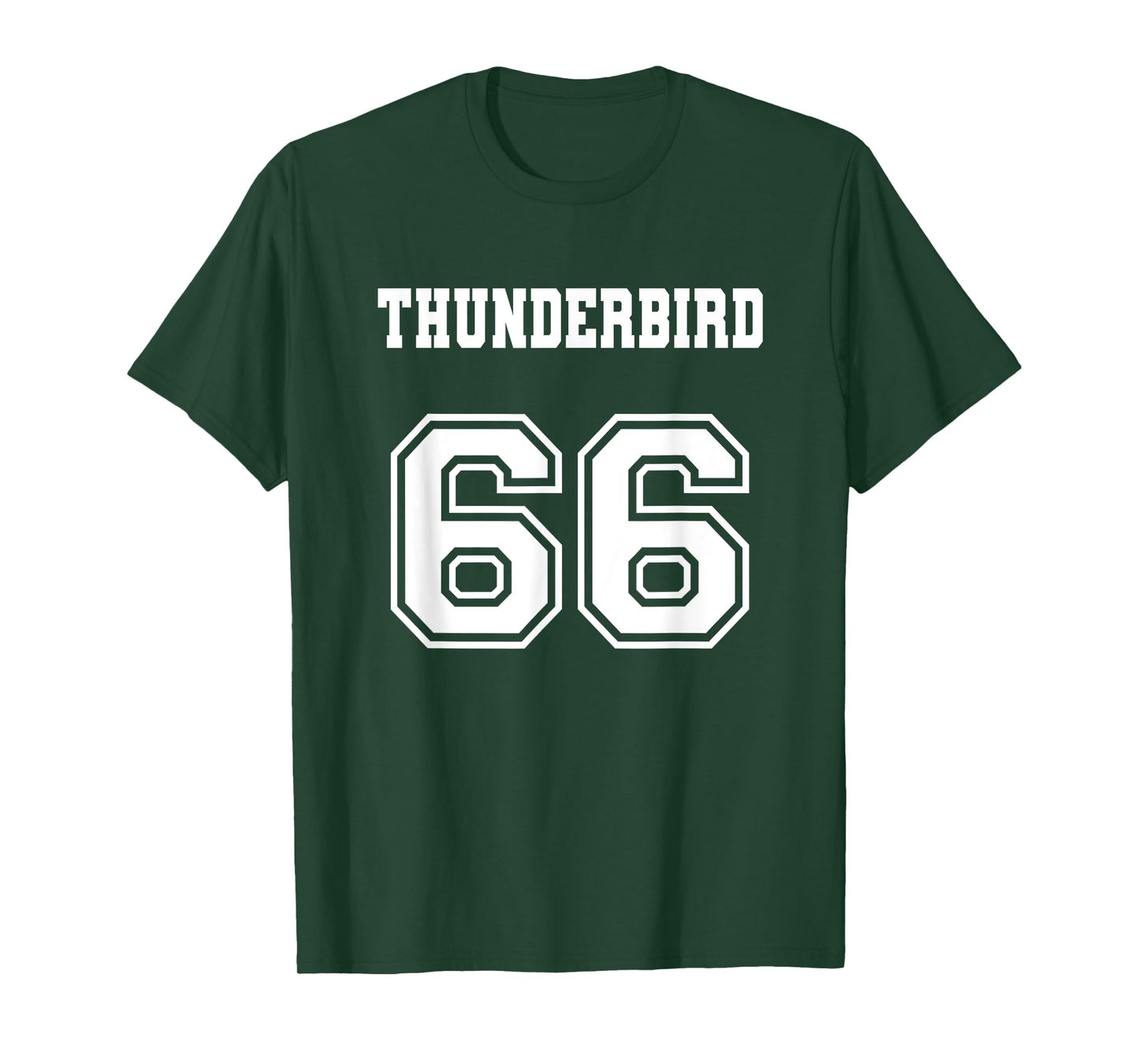 Jersey Style Thunderbird 66 1966 Muscle Classic Car T-Shirt