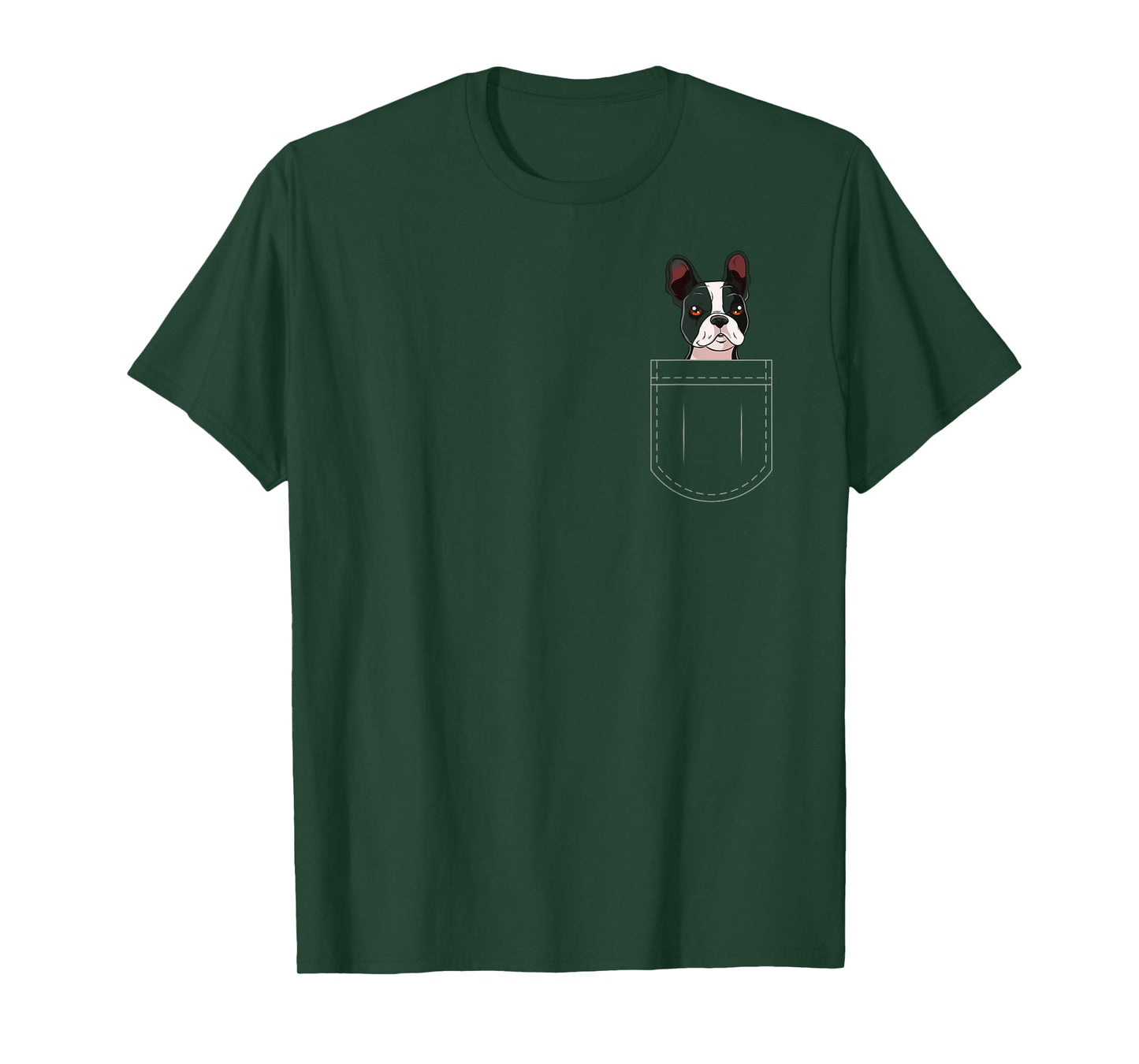 Boston Terrier Boston-Bulldog T-Shirt for Men Women Kids
