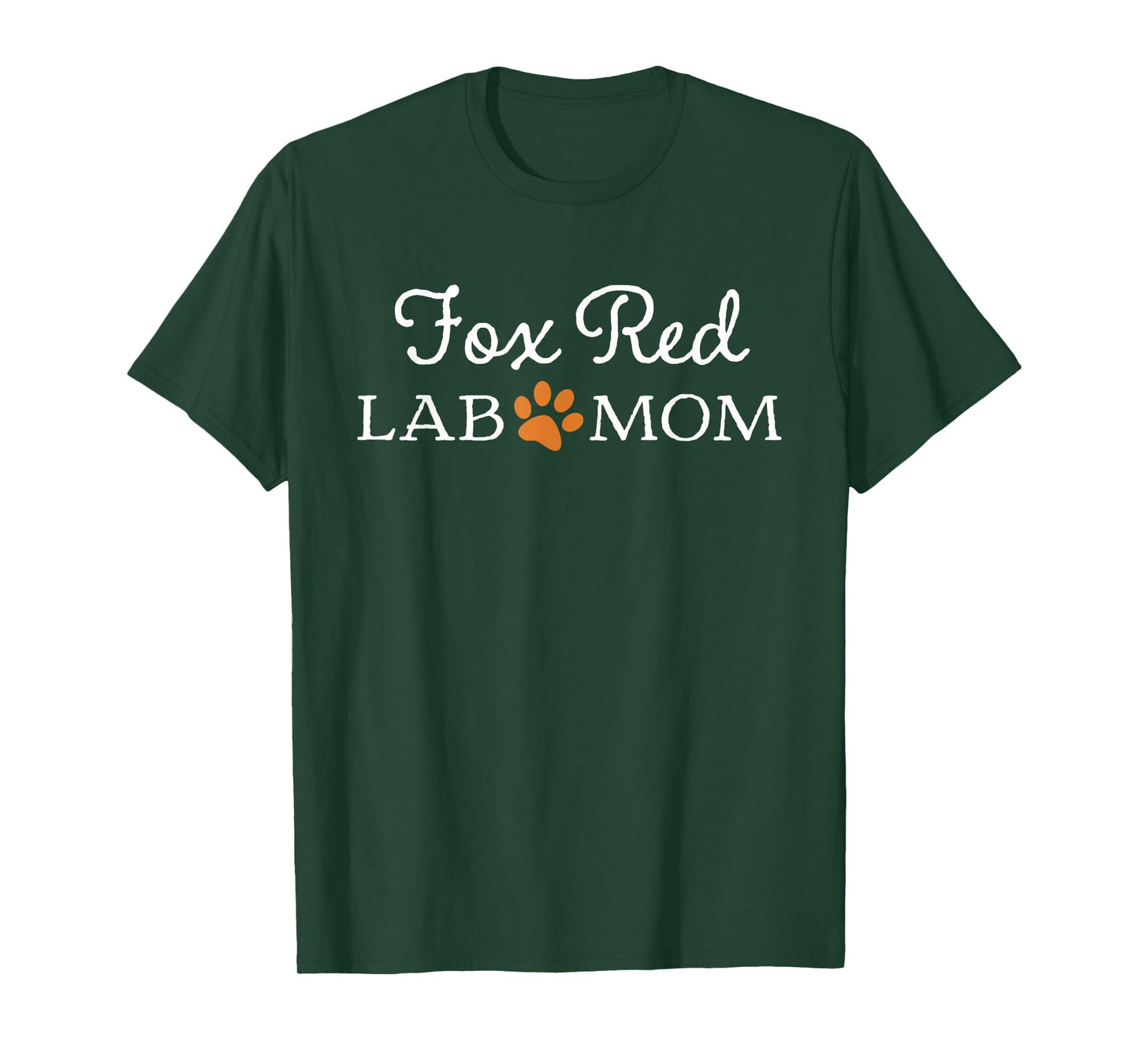 Fox Red Lab Mom Women Labrador Retriever T-Shirt