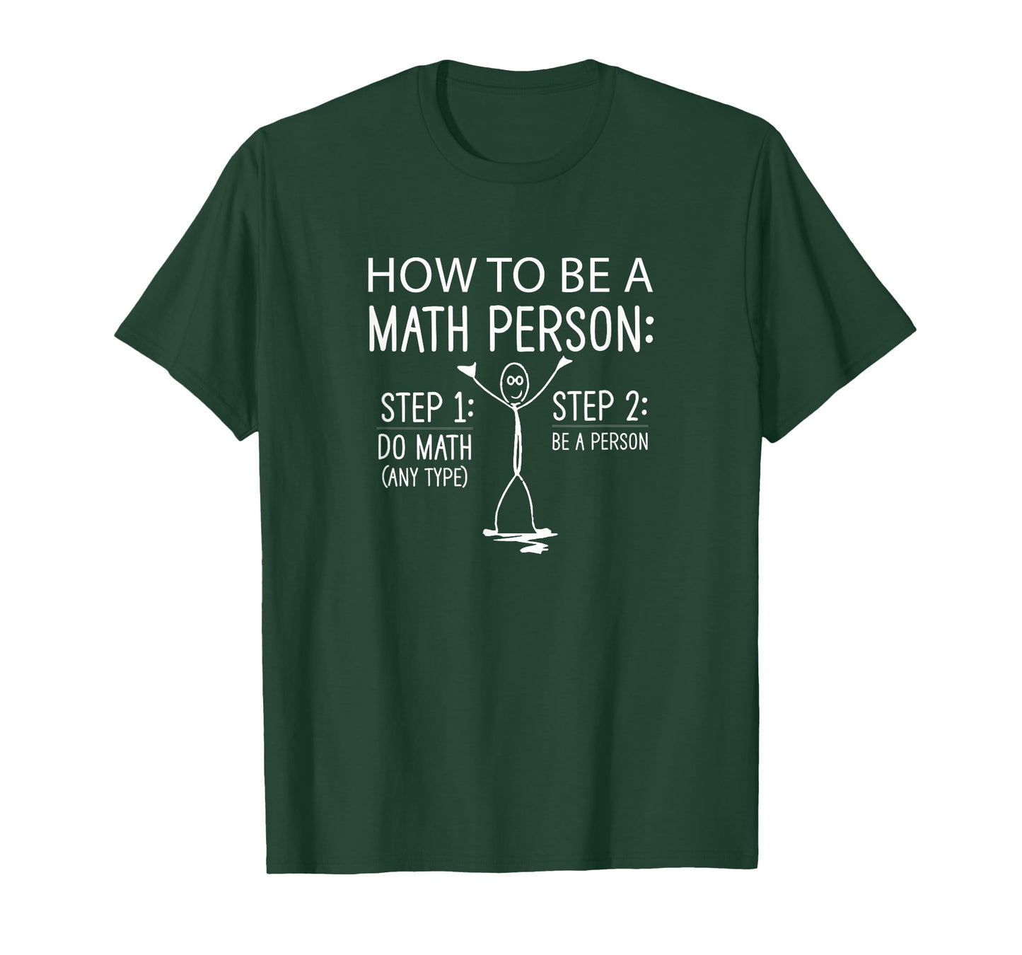 How To Be A Math Person Funny Math Teacher T-Shirt for Men Women