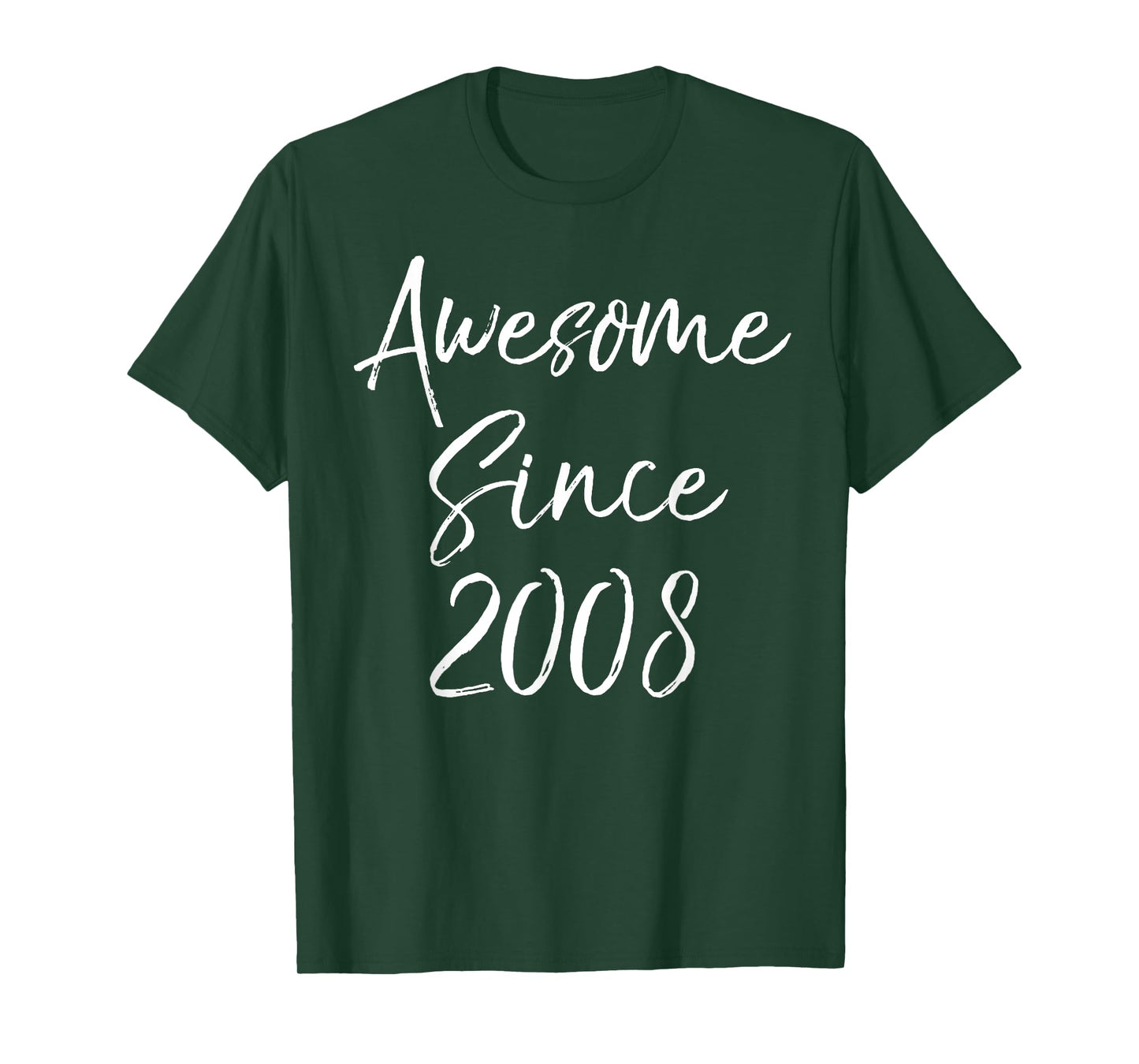 Awesome Since 2008 Shirt for Youth 10th Birthday Gift Girls T-Shirt