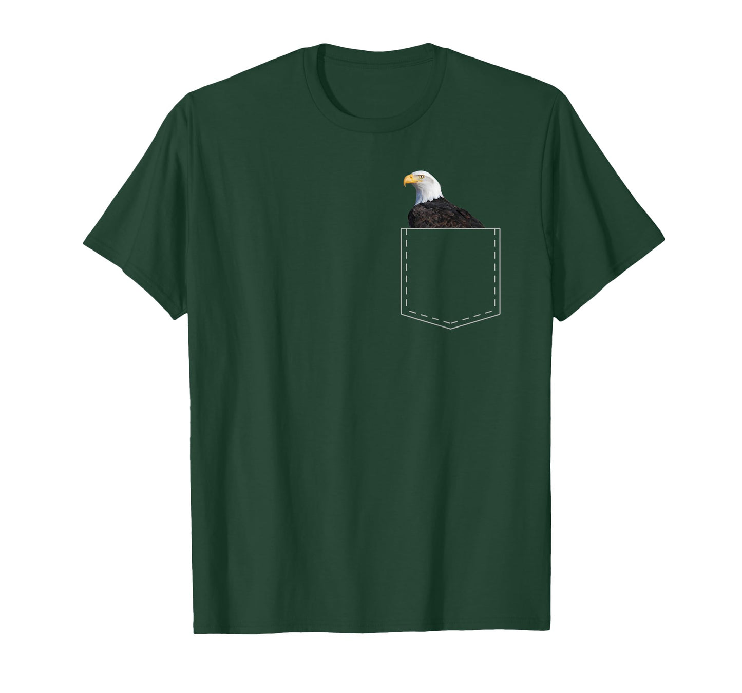Bald Eagle Lover Gift Pocket Bird Of Prey For Men Women Kids T-Shirt