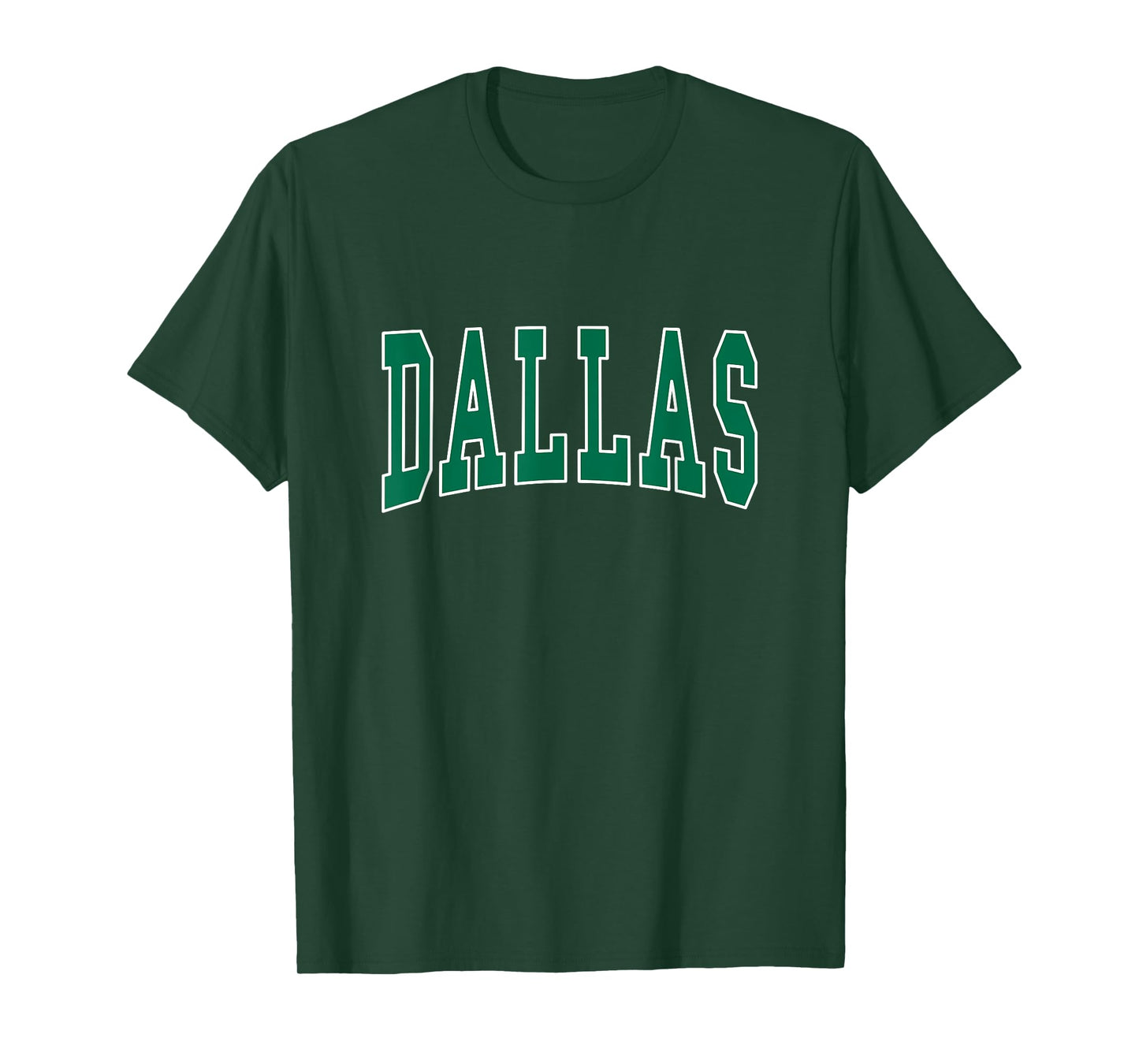 Graphic Apparel Co. - DALLAS Hometown Pride Throwback Design Classic T-Shirt - Black - Small - Unisex-Adult - Short Sleeve - T-Shirt