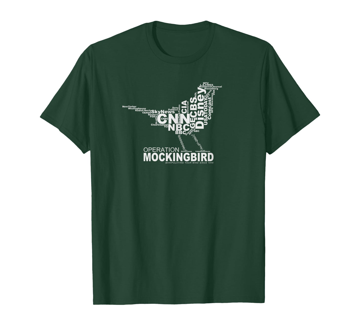 Operation Mockingbird Media Word Cloud T-Shirt