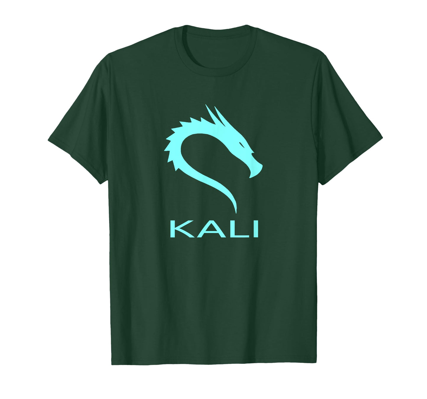 Kali Linux tagline T-Shirt with Dragon Open Source Os Tee T-Shirt