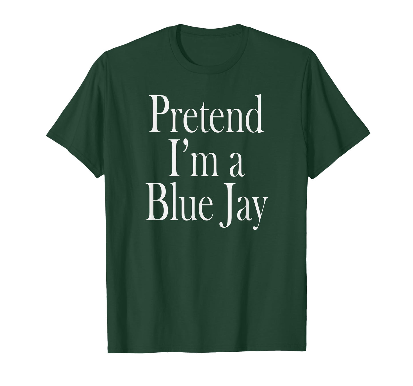 Blue Jay Costume Shirt for the Last Minute Party