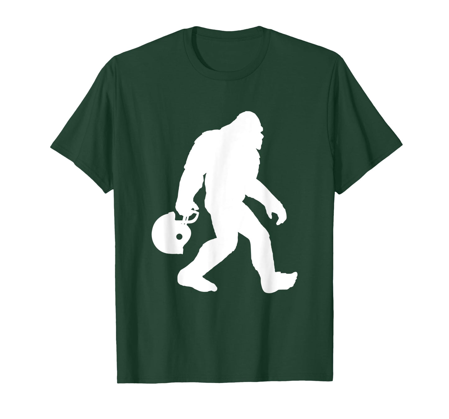 Funny Bigfoot Football Fan Gift for Sunday Football Lovers T-Shirt