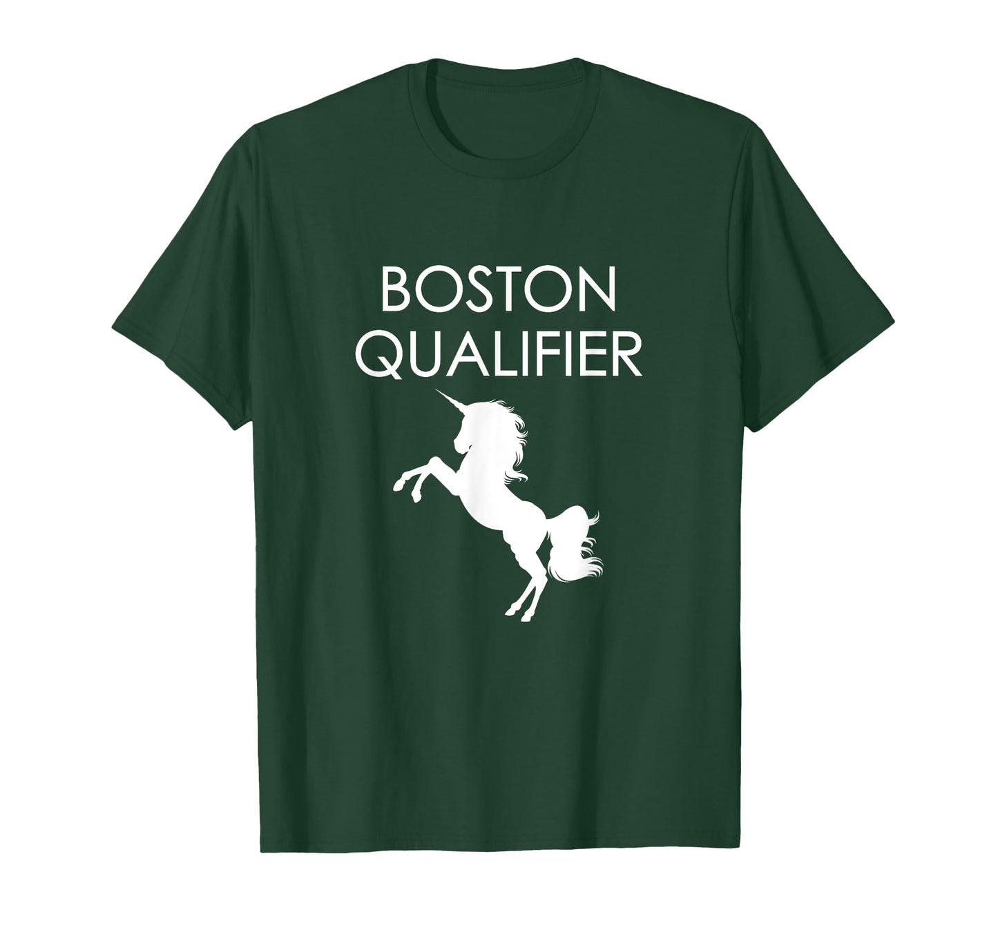 Boston Qualifier Unicorn Character T-Shirt T-Shirt