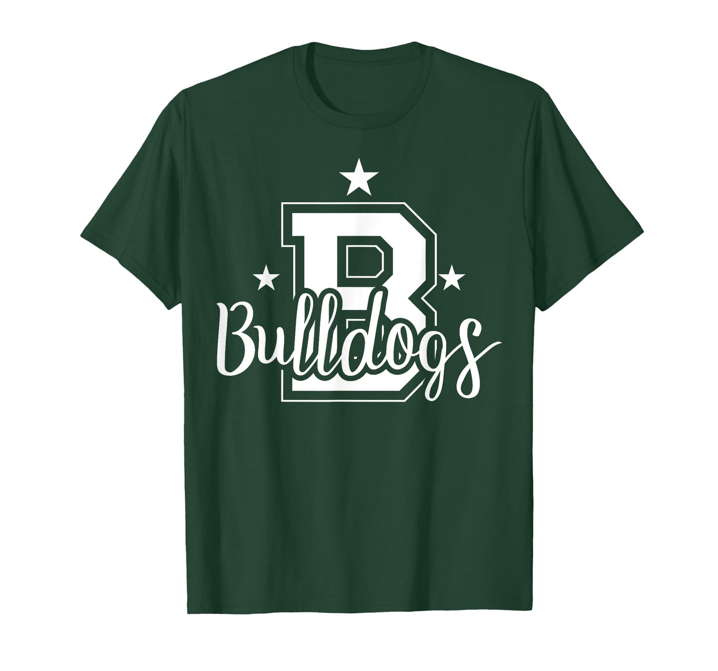 Schools Sports Mascot Bulldogs Team Fanatic Gift T-Shirt
